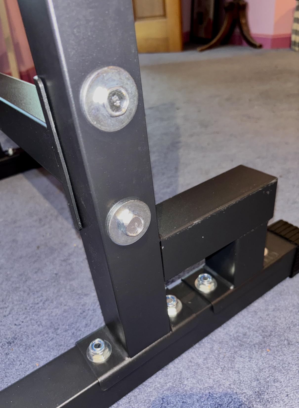 ProsourceFit Power Dip Station Adjustable Height Upper Body Equipment for Home Gym customer photo 2