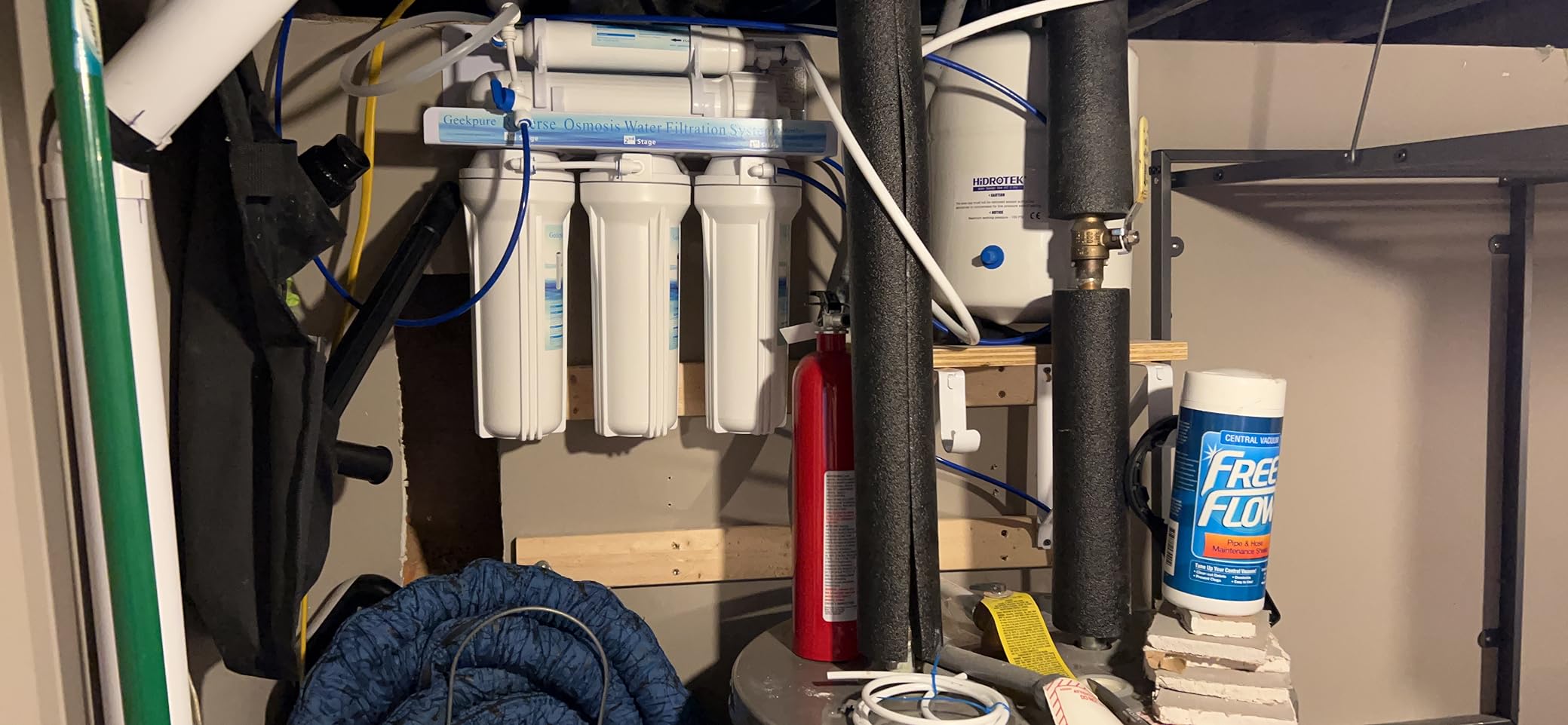 Geekpure 5 Stage Reverse Osmosis RO Drinking Water Filter System-75 GPD customer photo 1