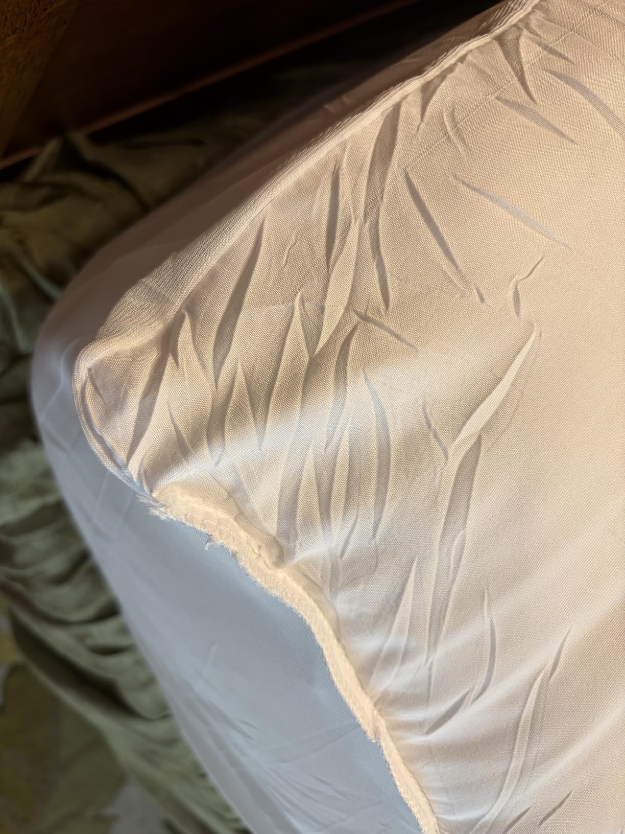 ELEMUSE Queen Mattress Topper, Extra Thick Pillow Top Mattress Pad Cover | Plush soft breathable bed topper for back pain relief, with elastic deep pocket and overfilled down alternative filling customer photo 2