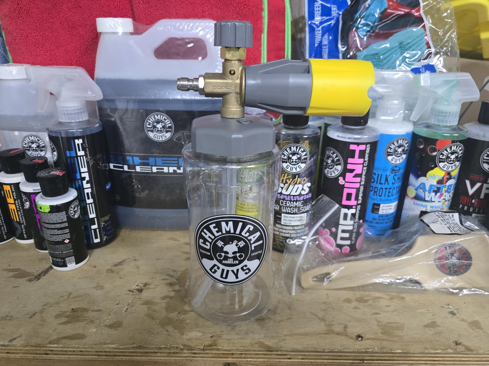 Chemical Guys, Big Mouth Max Foam Cannon for Pressure Washers, 34 oz Bottle customer photo 2