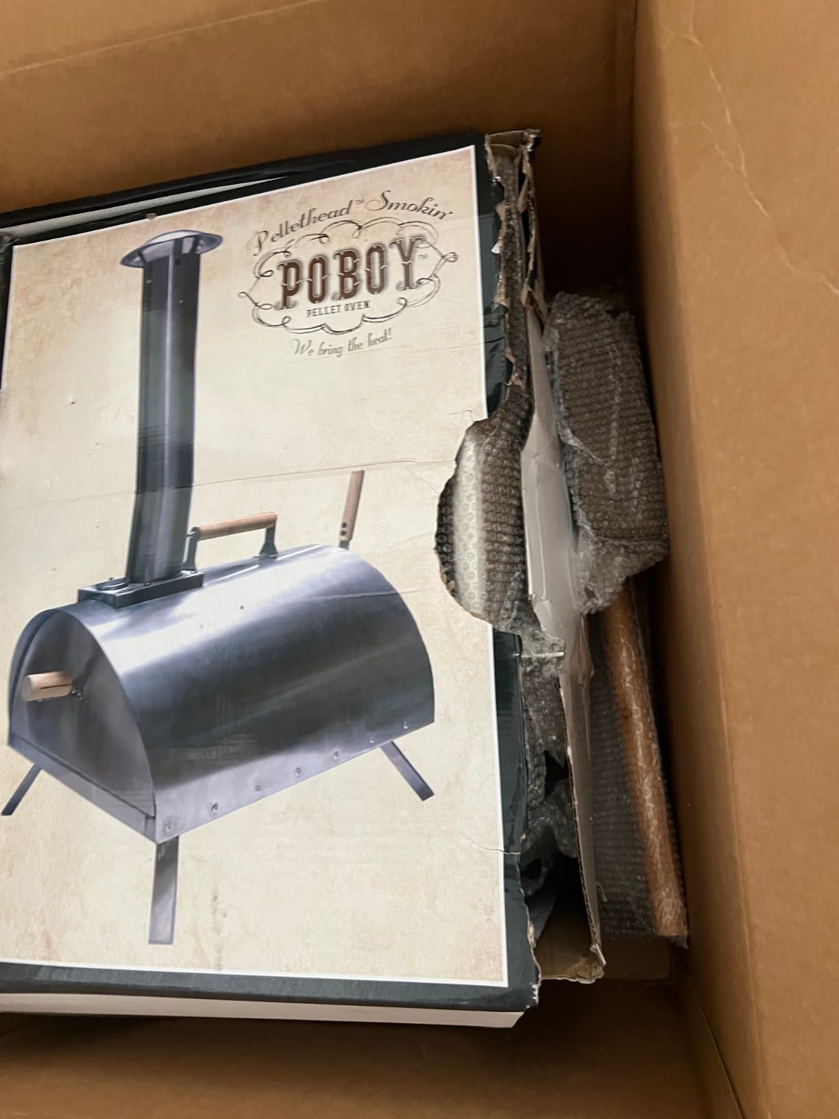 Pellethead Portable Wood-Fired Pizza Oven Kit, 800°F, 13