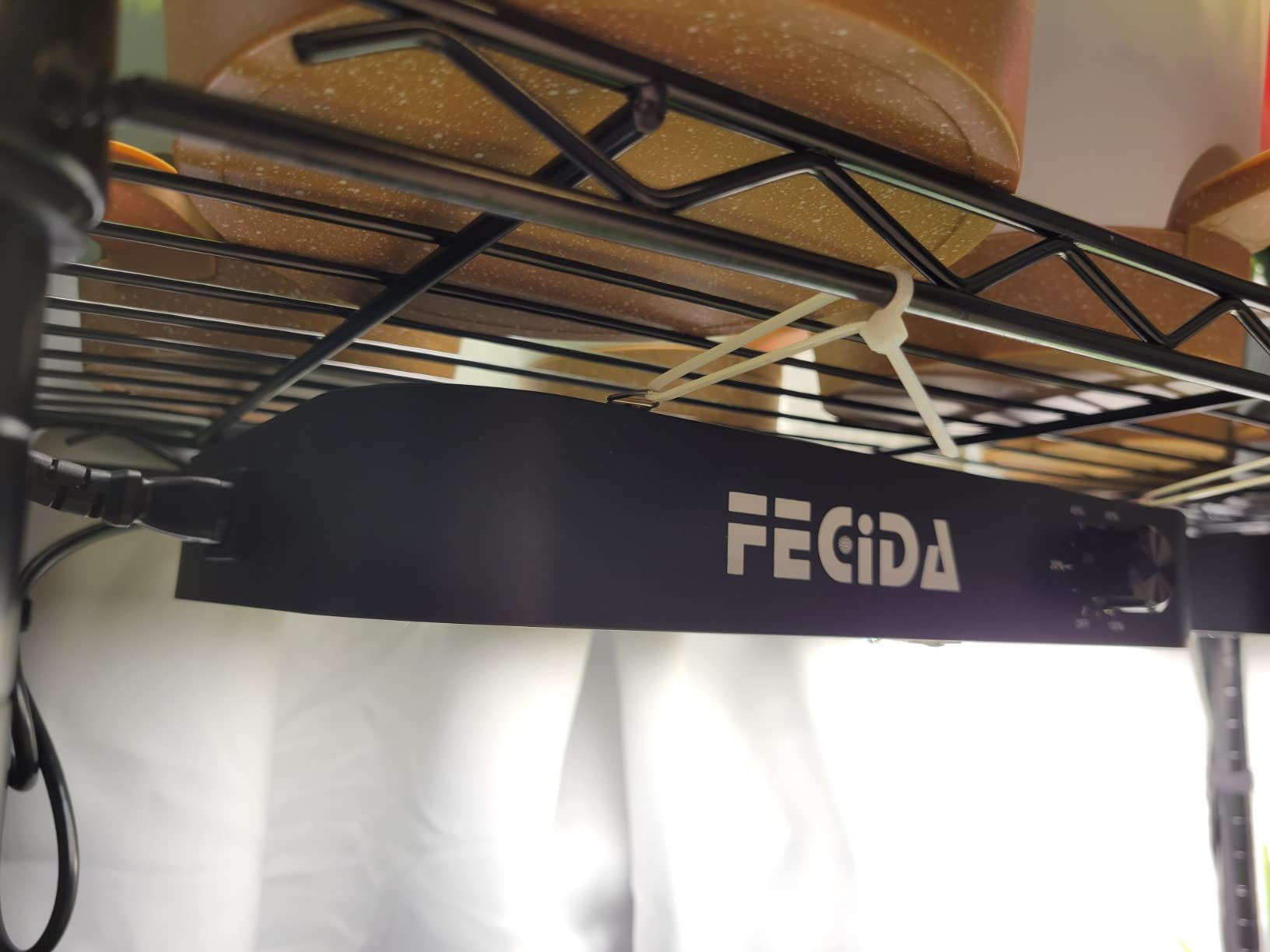 FECiDA Dimmable LED Grow Tent Light for 1x2 ft Coverage customer photo 2