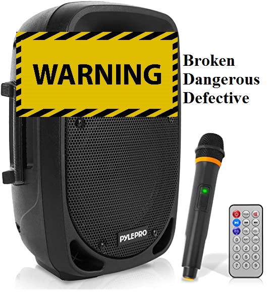 Pyle Portable Bluetooth PA Speaker System - 800W 12 Inch Outdoor Speaker with Built-In Party Lights - USB/SD Card Reader, FM Radio, Extendable Handle w/ Wheels - Includes Wired Microphone & Remote customer photo 1