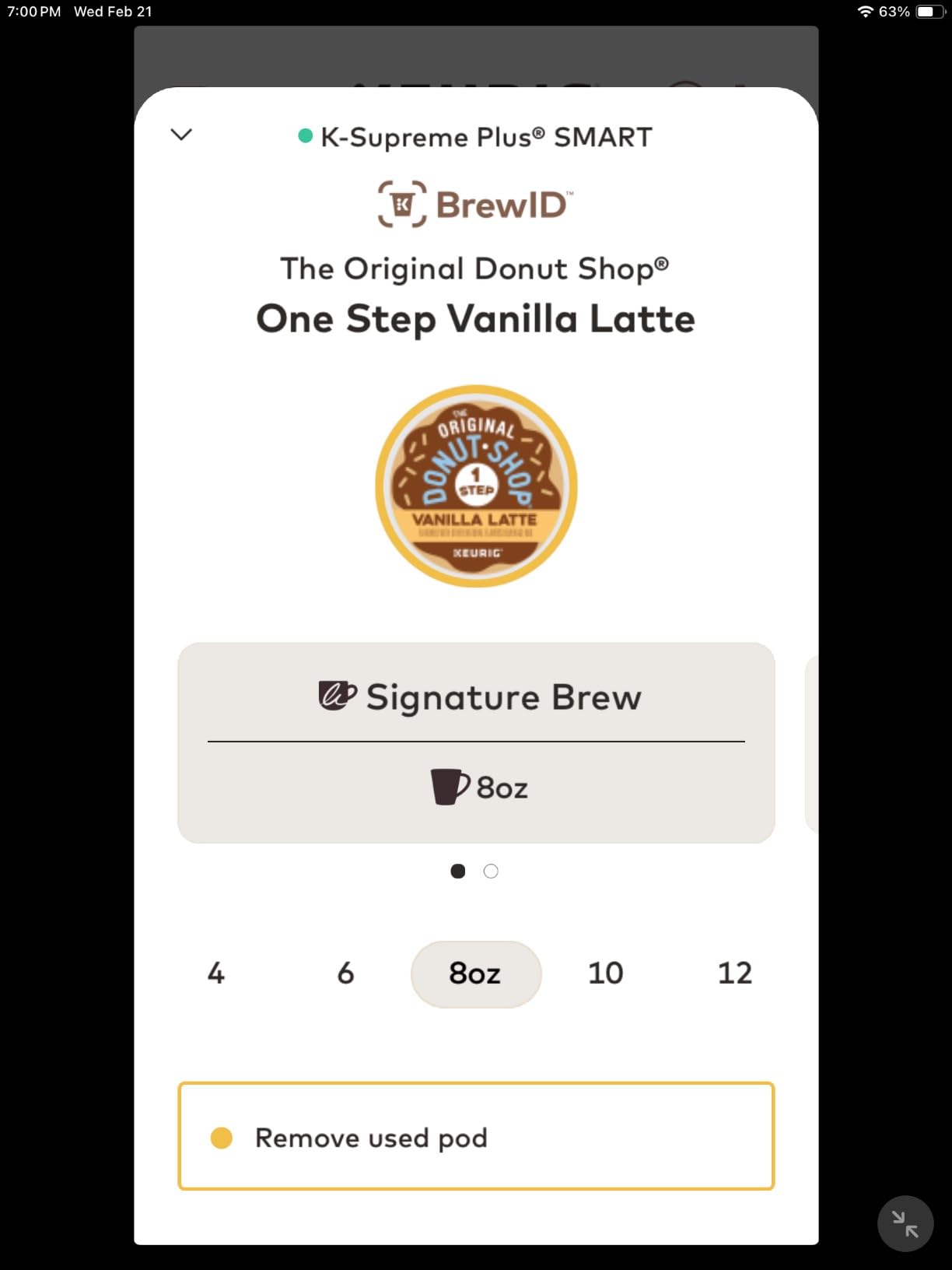 Keurig K-Supreme Plus SMART Coffee Maker, Single Serve K-Cup Pod Coffee Brewer, BREWID and MultiStream Technology, 78 Oz, Black customer photo 2