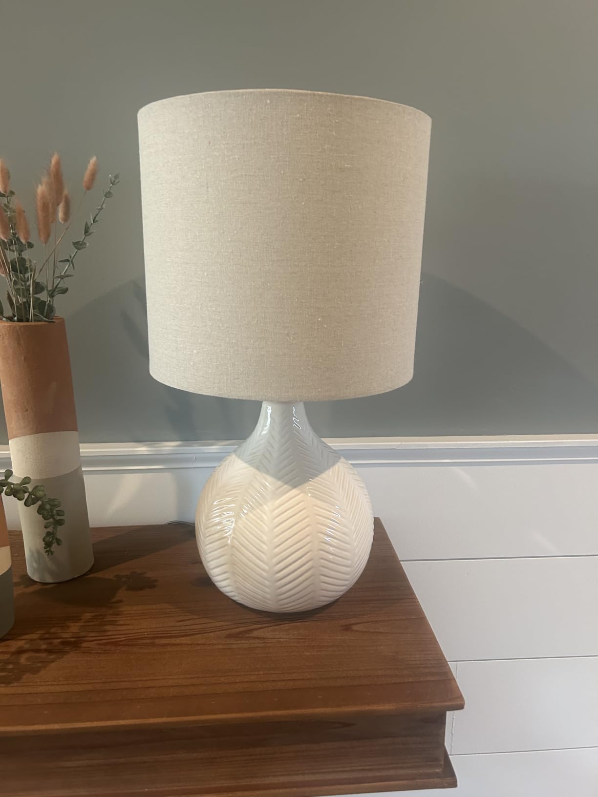 Signature Design by Ashley Rainermen Ceramic Table Lamp, 21