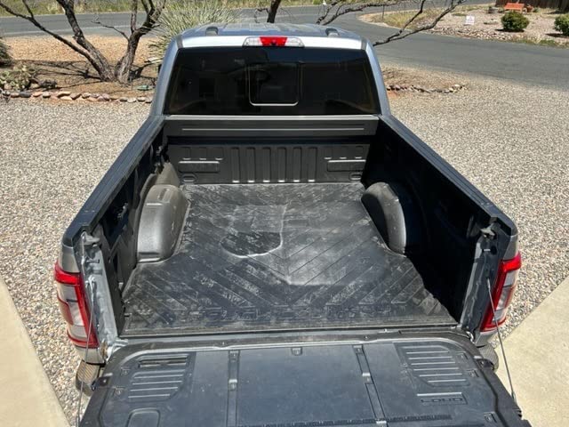 Rough Country Rubber Bed Mat for 2015-2022 Ford F-150 | 5.5 FT Bed - RCM671 , Black customer photo 1