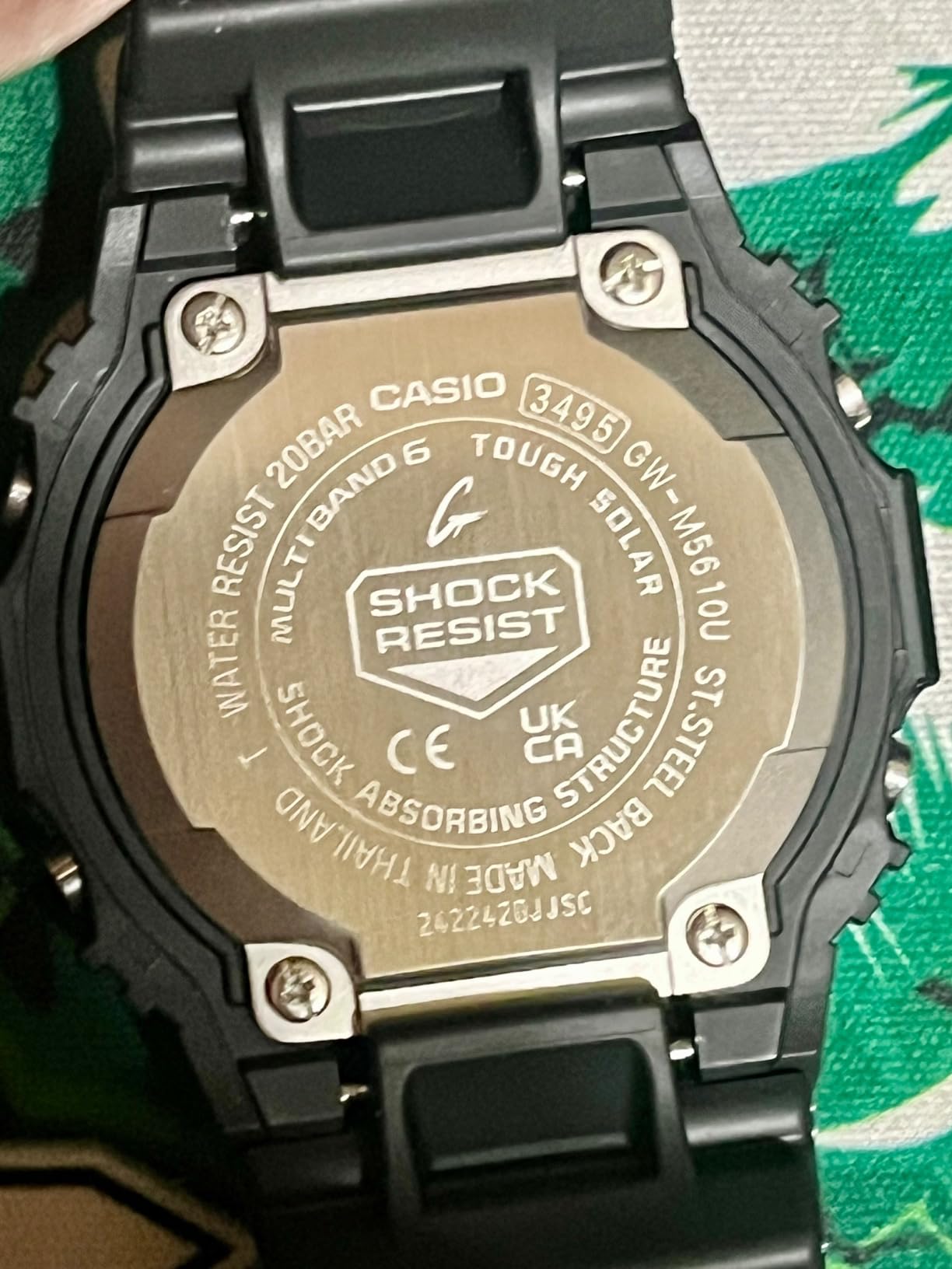 CASIO G-Shock GW-M5610U-1JF [20 ATM Water Resistant Solar Radio Wave GW-M5610 Series] Shipped from Japan customer photo 2