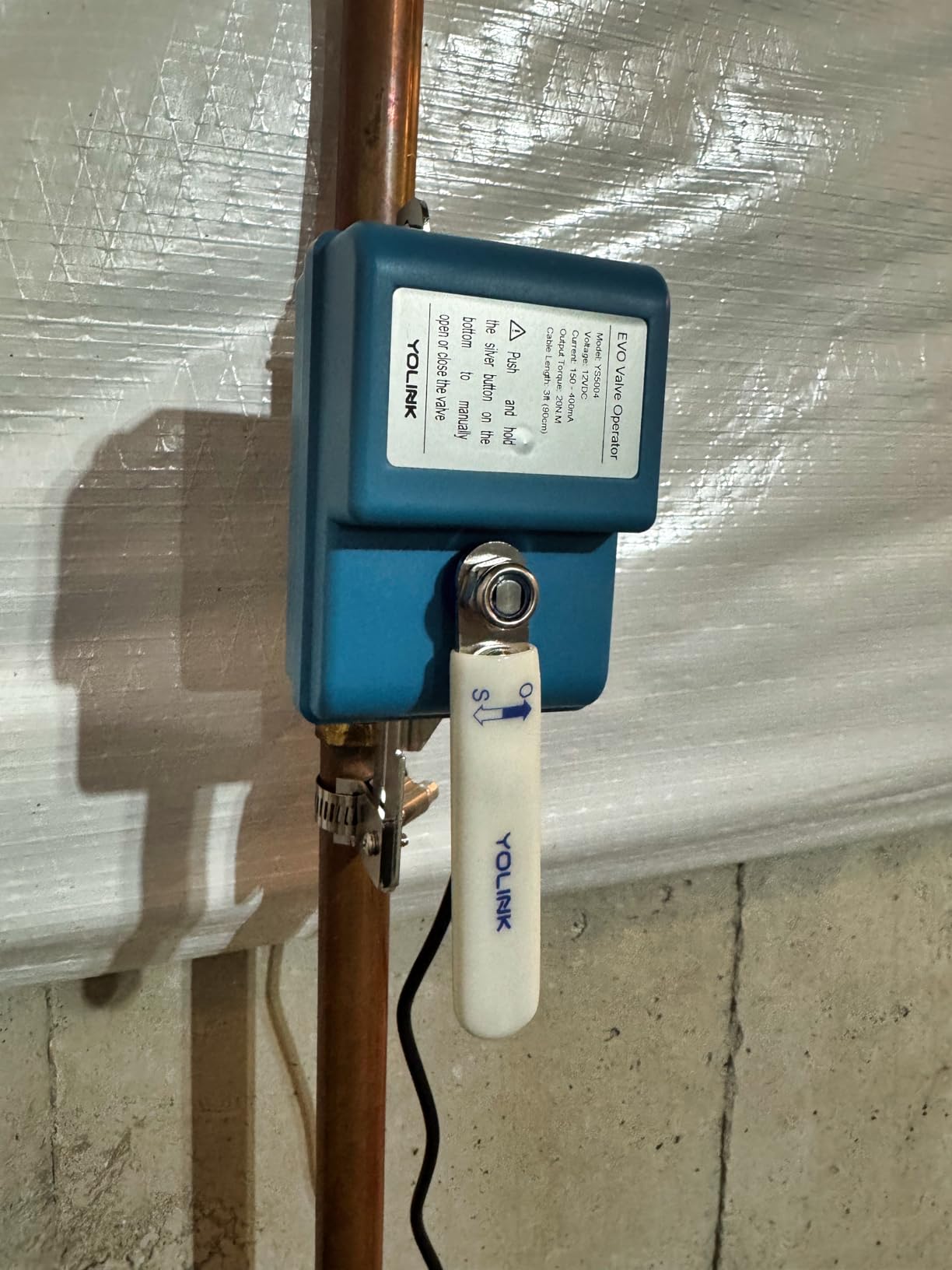 YoLink Water Shutoff Kit: Controller + EVO + 3-Pack Sensors + Hub customer photo 2