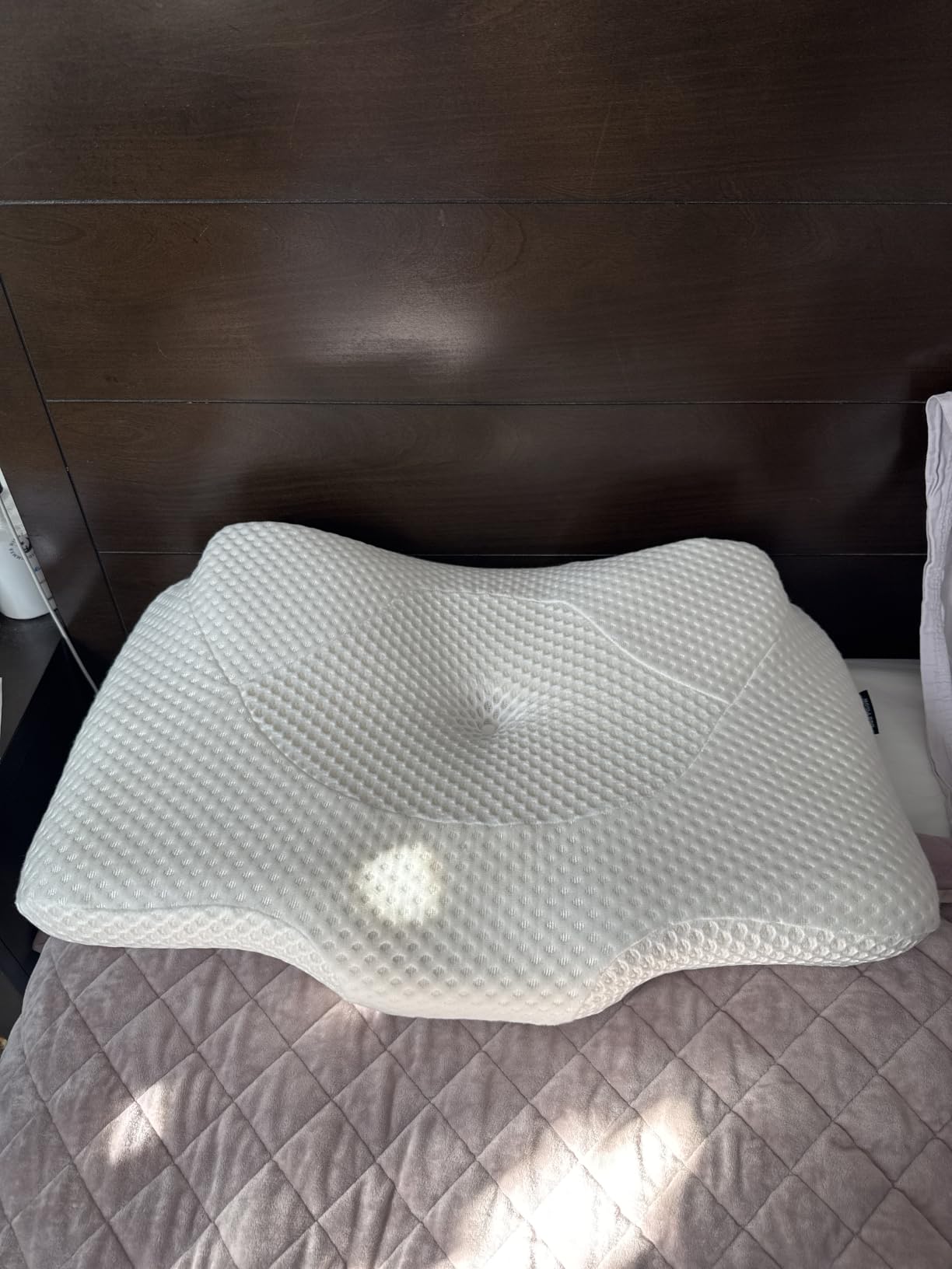 Osteo Cervical Pillow for Neck Pain Relief, Hollow Design Odorless Memory Foam Pillows with Cooling Case, Adjustable Orthopedic Bed Pillow for Sleeping, Support for Side Back Sleepers customer photo 1
