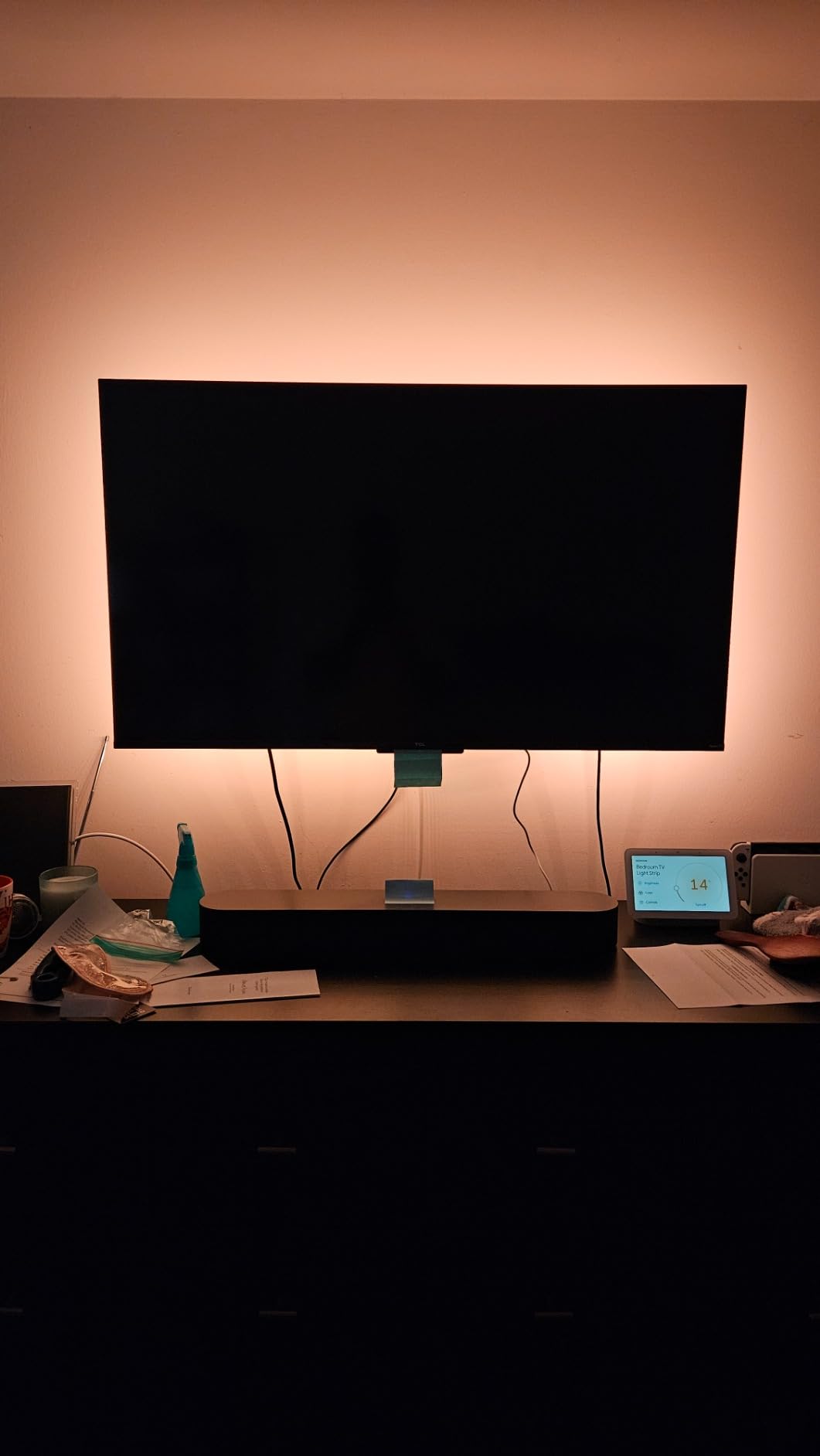 Kasa Smart LED Light Strip, RGB, 16.4ft, Multicolor, KL400L5 customer photo 1