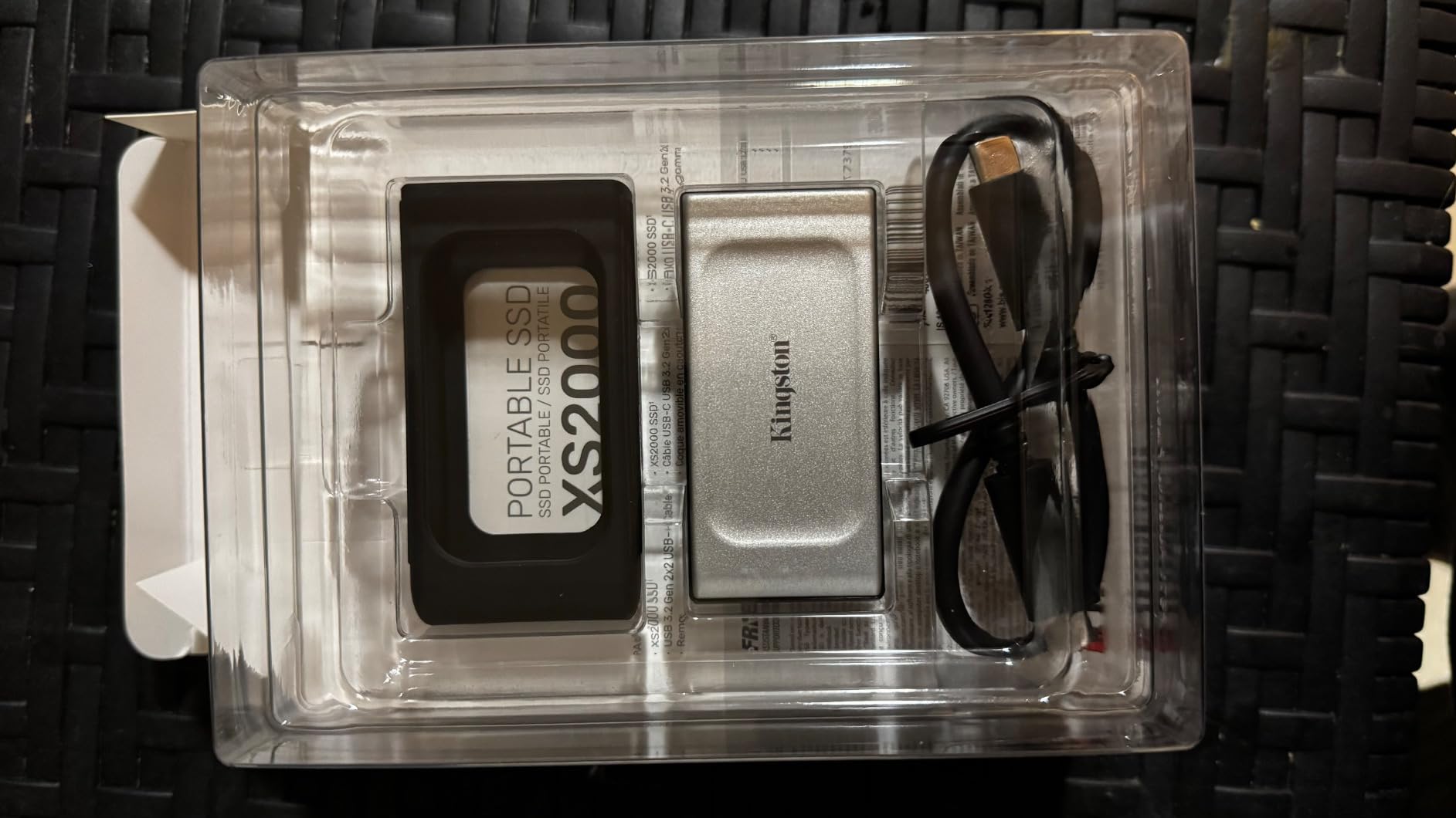 Kingston XS2000 500G High Performance Portable SSD with USB-C | Pocket-sized | USB 3.2 Gen 2x2 | External Solid State Drive | Up to 2000MB/s | SXS2000/500G customer photo 1