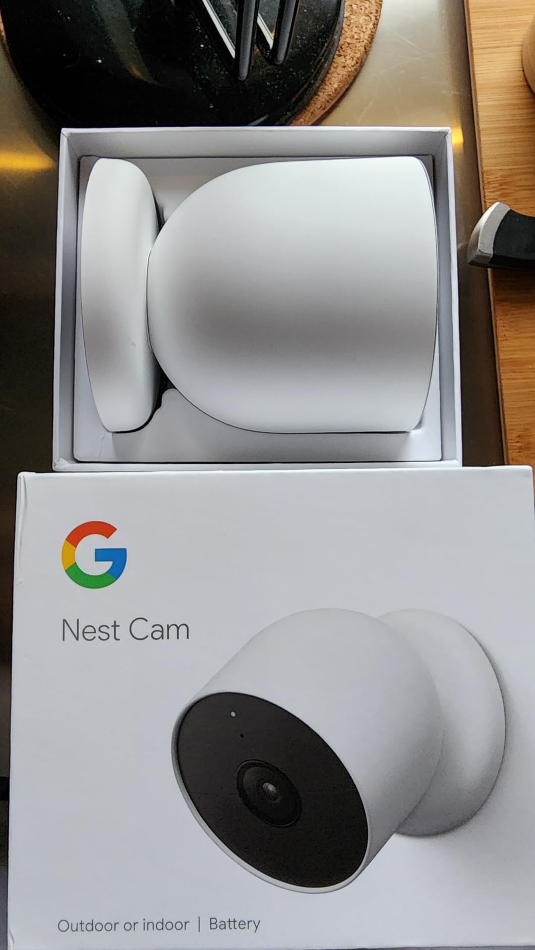 Google Nest Cam Outdoor or Indoor, Battery - Wireless Security Camera customer photo 1