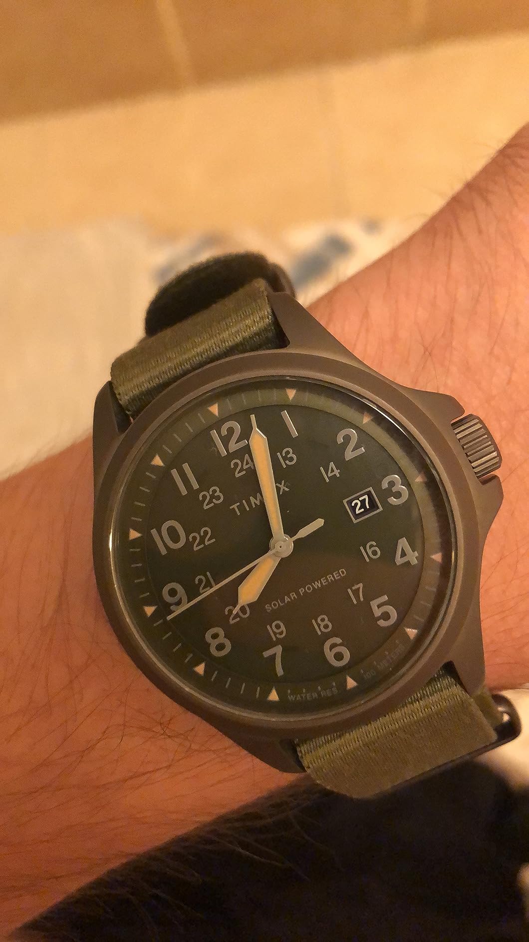 Timex Men's Expedition North Field Post Solar 41mm Watch customer photo 2