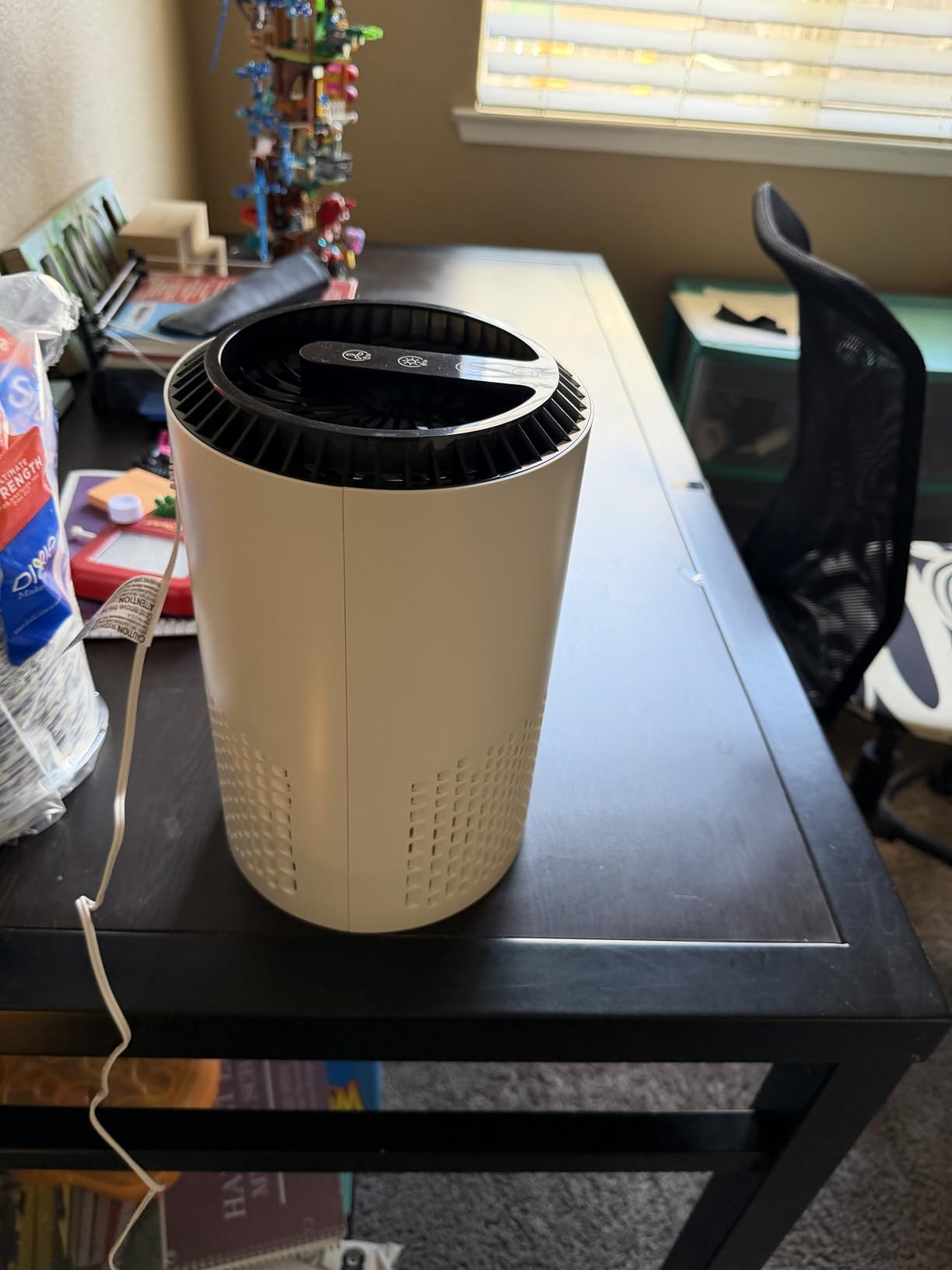 AROEVE Air Purifiers for Bedroom with Sleep Mode Speed Control-MK01A(Black) customer photo 1