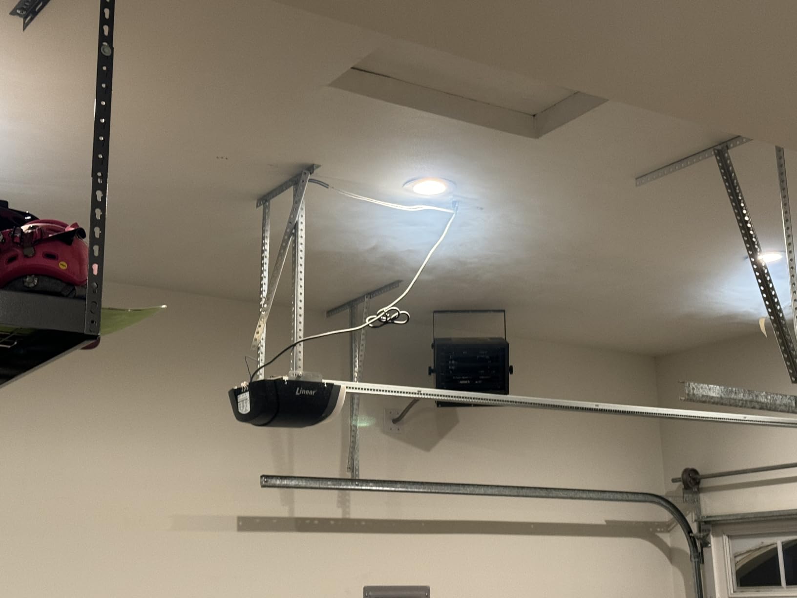 Comfort Zone Hard-Wired Ceiling Mount Garage Space Heater with Remote, 7,500 Watt, 240 Volt, Fan-Forced, Overheat Protection, Digital Thermostat, 12-Hour Timer, Ideal for Garage & Workshop, CZ230ERBK customer photo 2