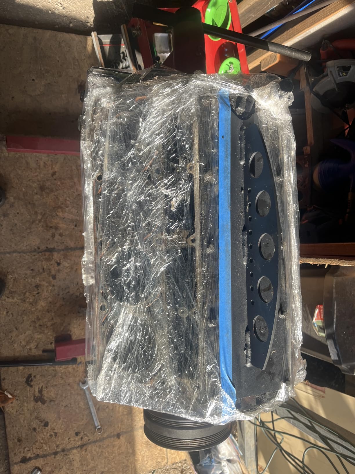 LS Engine Lift Plate Engine Hoist Picker Crane Lift Plate Fit for Chevy LS Series LSX LS LS1 LS2 LS3 LQ4 6.0 6.2 5.3 4.8 Gen III 3 customer photo 1