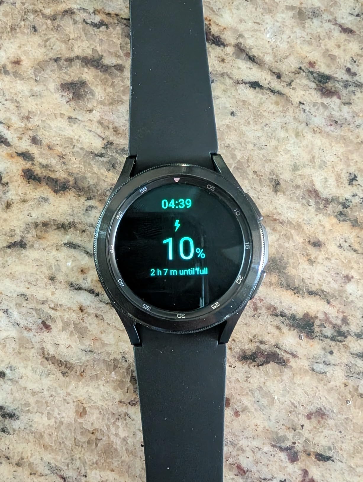 Samsung Galaxy Watch 4 Classic 42mm Smartwatch with ECG Monitor Tracker for Health Fitness Running Sleep Cycles GPS Fall Detection Bluetooth US Version, Black (Renewed) customer photo 1