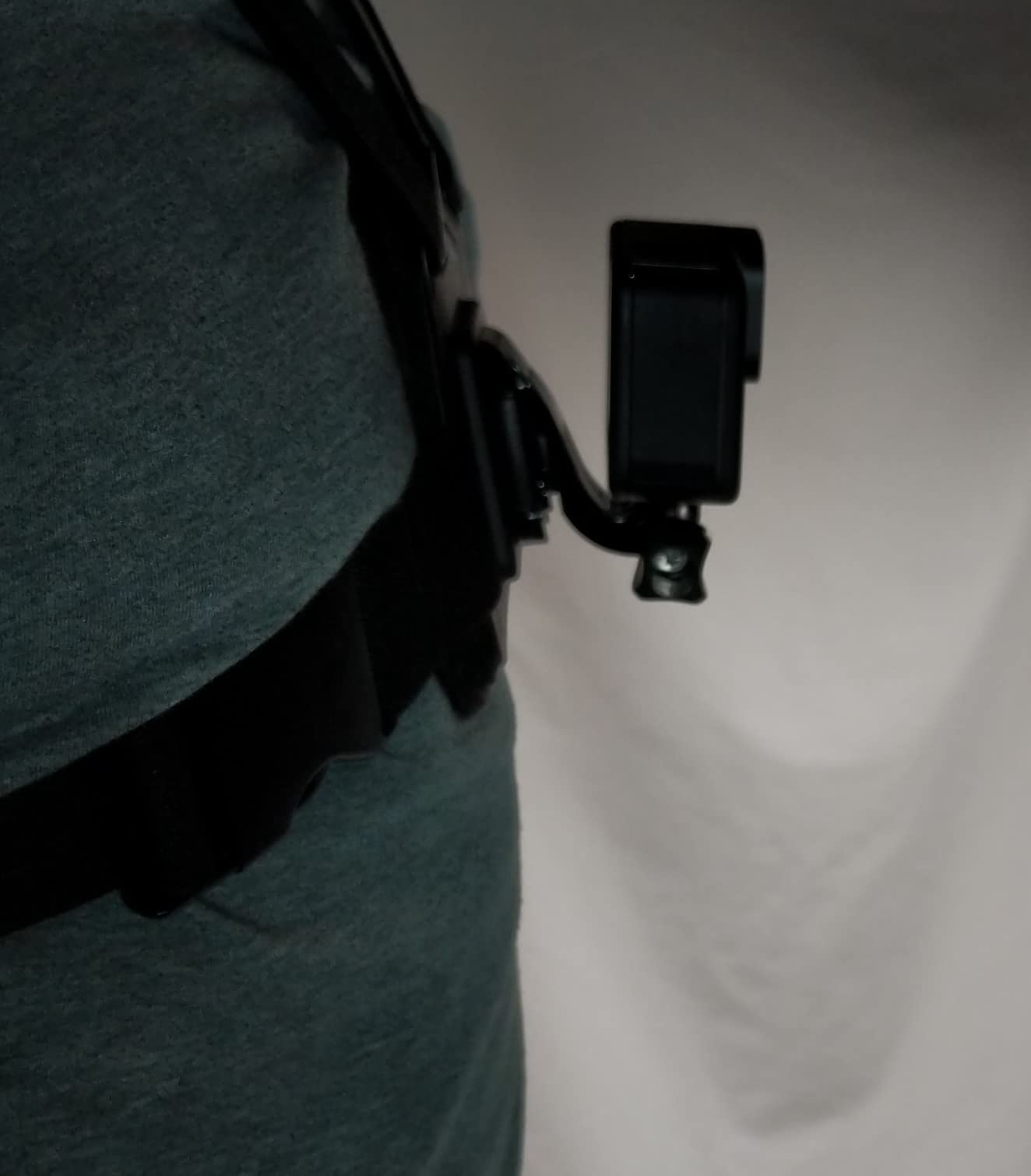 Suptig Chest Mount, Adjustable Chest Strap, Breathable Material Compatible for Gopro Hero 12 Hero 11 Hero 10 Hero 9 Hero 8 Hero 7 Hero 5 Hero 4 Hero 3, AKASO, DJI osmo and More Action Cameras (Black) customer photo 2