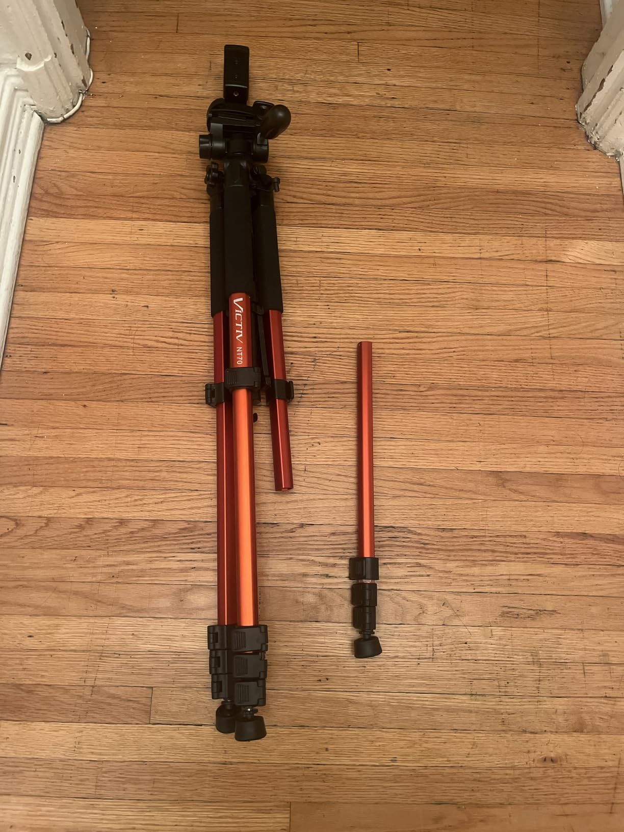 VICTIV 74” Camera Tripod, Tripod for Camera and Phone with Phone Holder customer photo 2