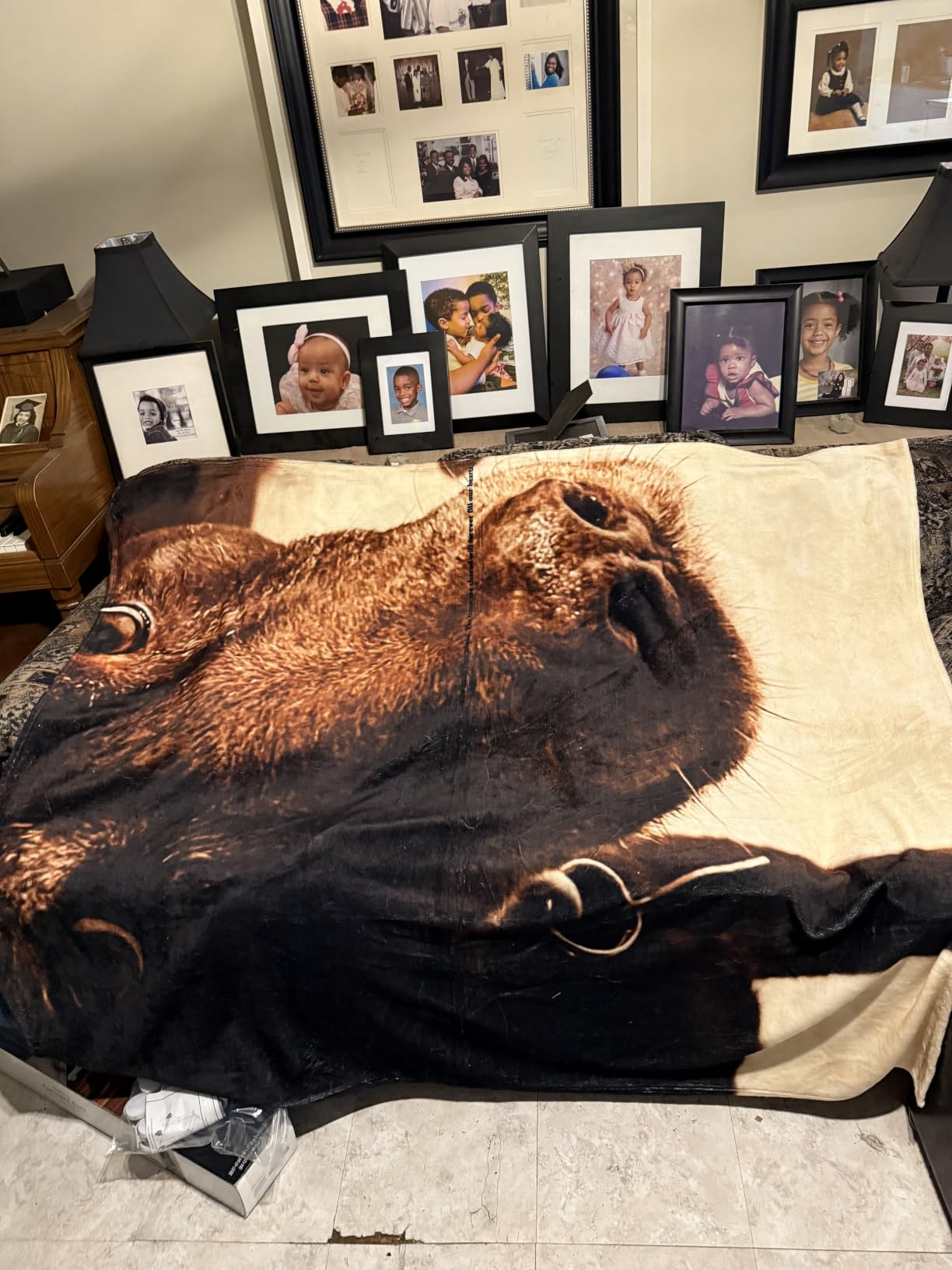 QETXVI Custom Blanket with Photos, USA Made 40