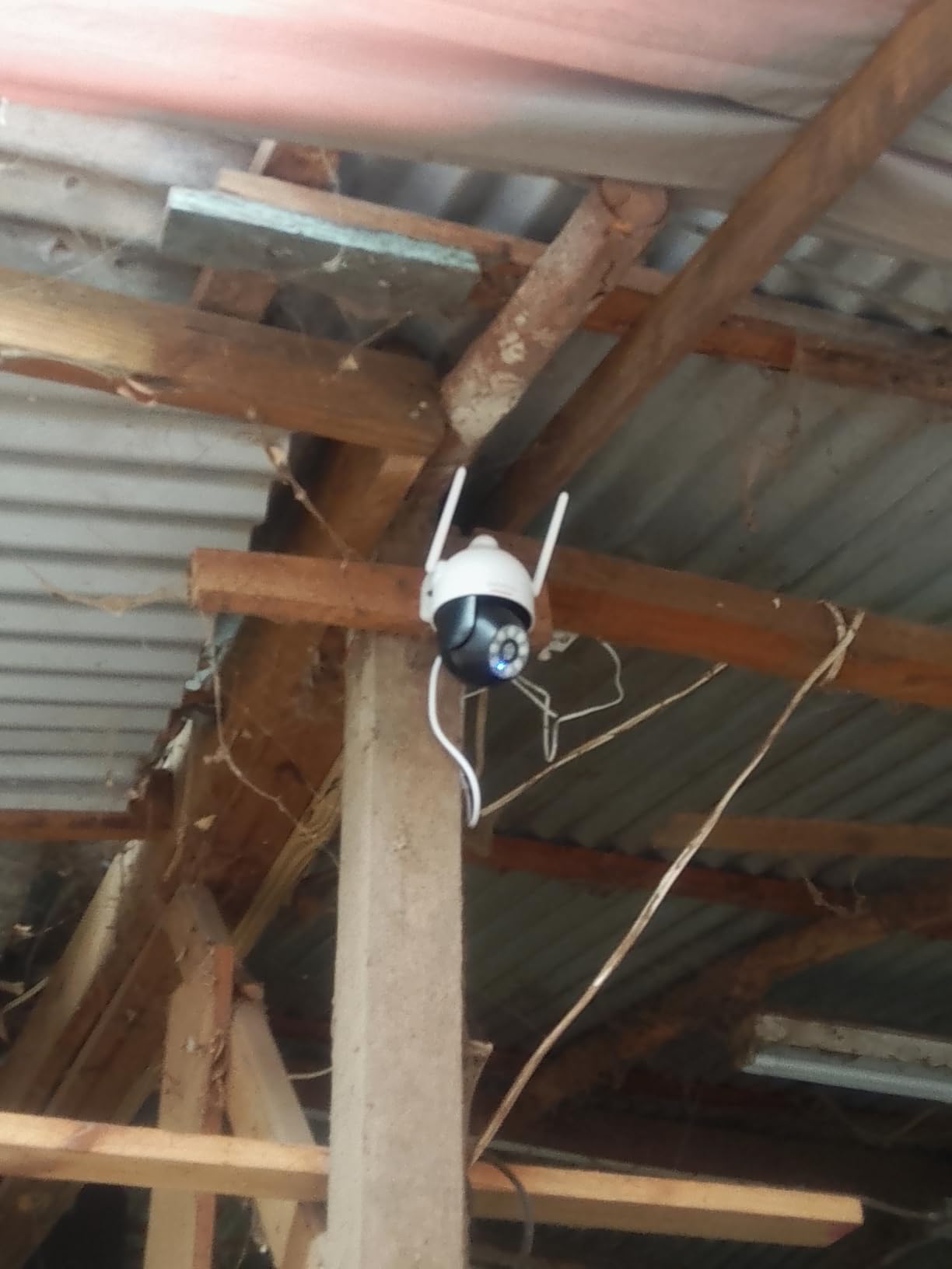 DEKCO 2K Outdoor WiFi Security Camera, Plug-in Pan-Tilt Dome, 2-Cam-Kit customer photo 2