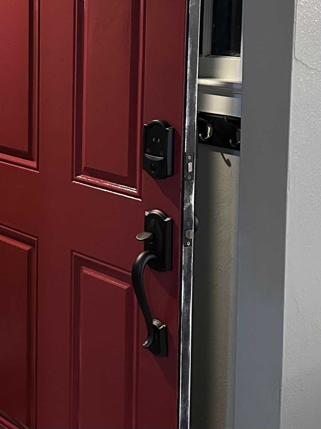 Schlage Encode Plus Smart WiFi Deadbolt Lock, Tap to Unlock, Matte Black customer photo 1