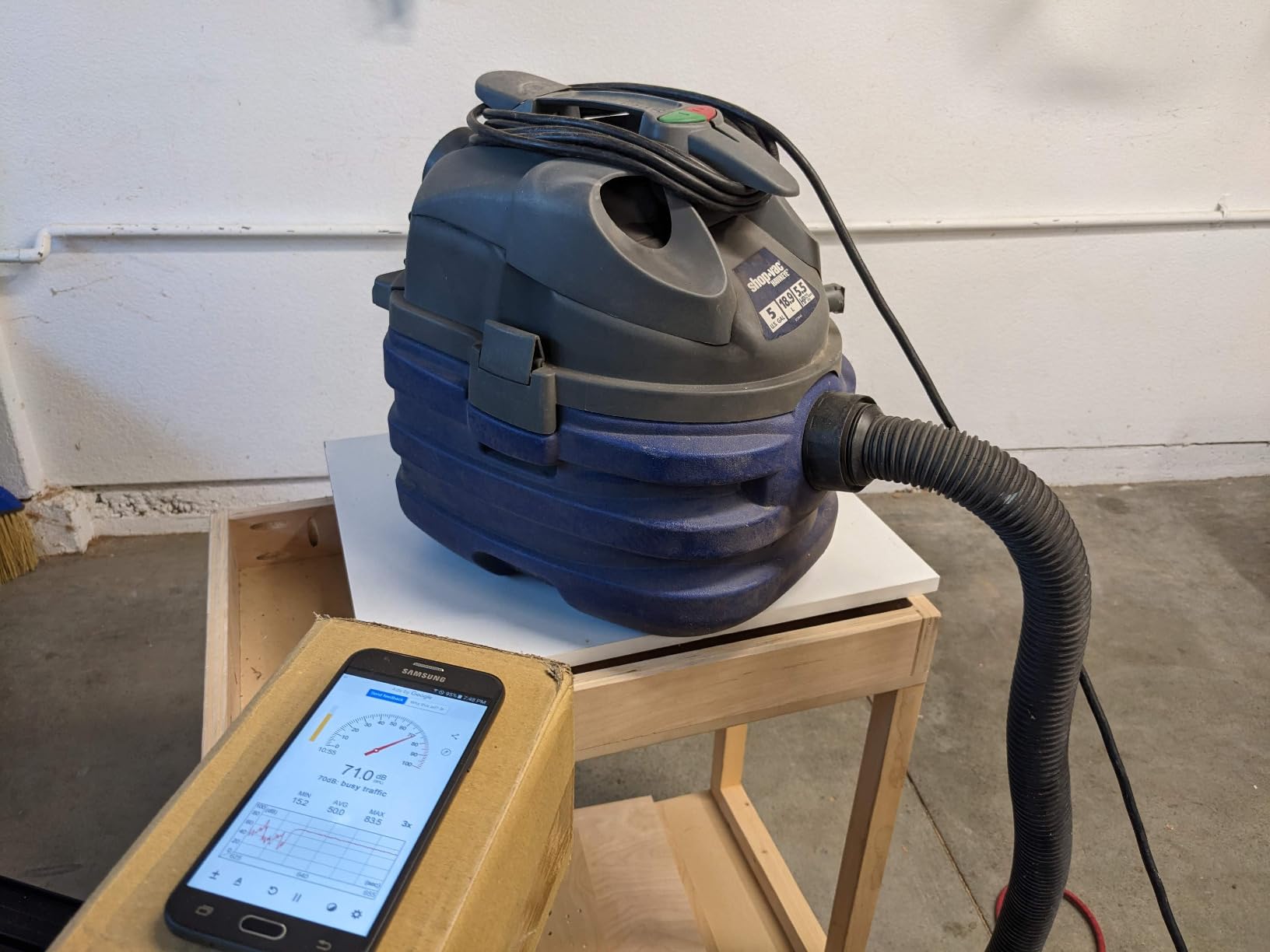 WEN Woodworking Dust Collector, 7.4-Amp Induction Motor with 15-Gallon Bag, Mobile Base, and Optional Wall Mount (DC3474) customer photo 1