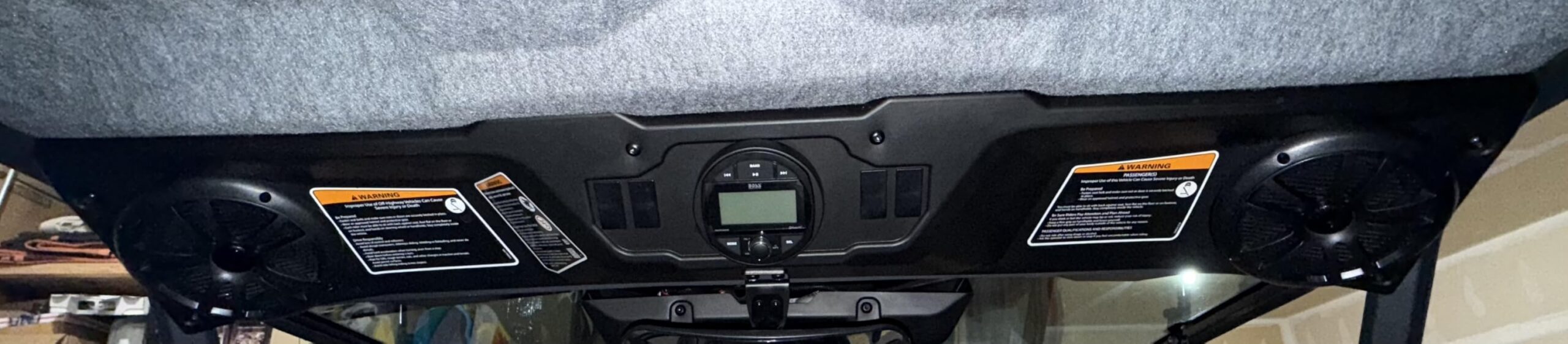 BOSS Audio Systems MGR300B Bluetooth Marine Stereo Gauge Receiver, No DVD customer photo 2