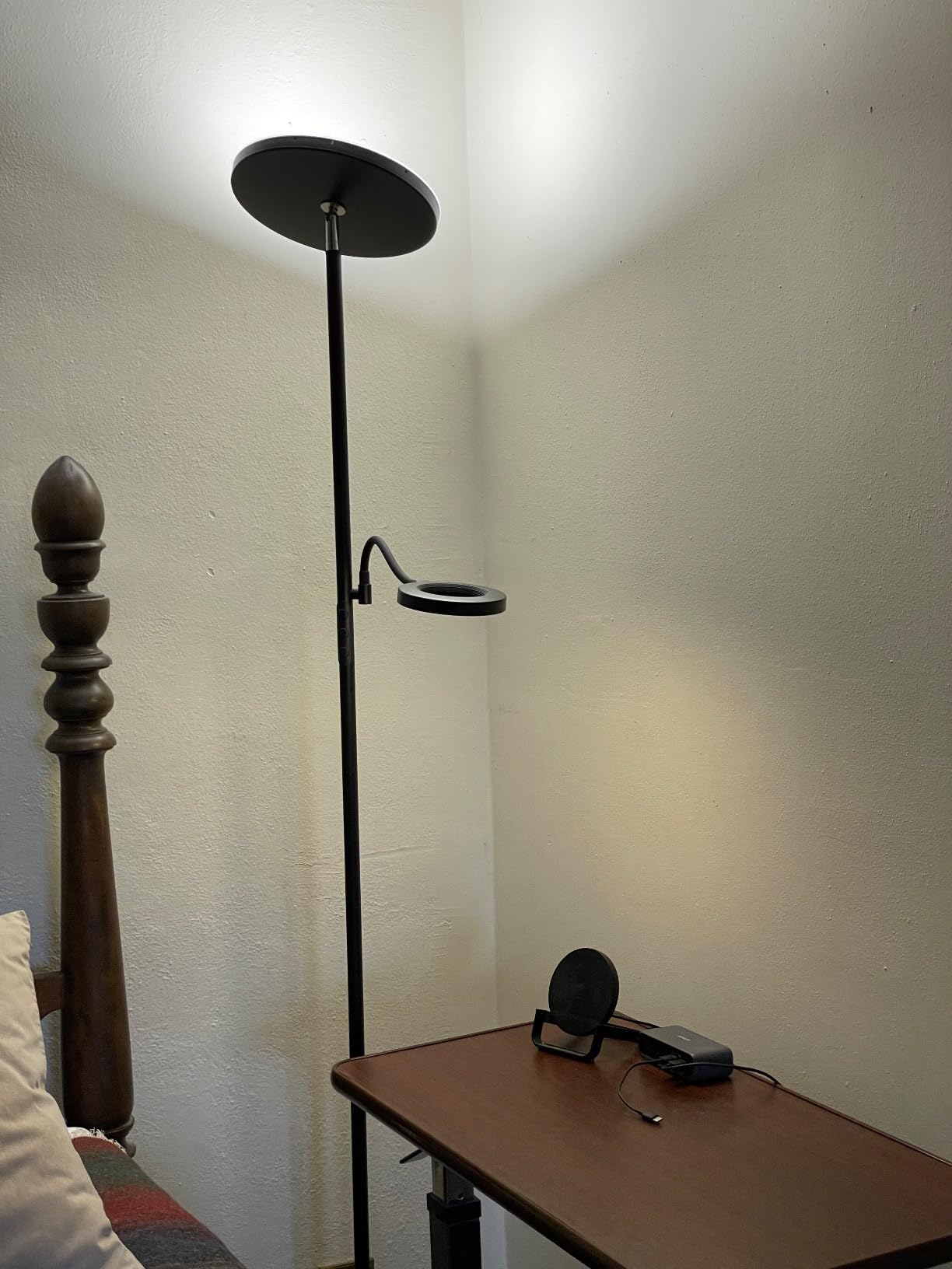 marctronic Floor Lamp, Upgraded 42W 4000LM Super Bright LED Floor Lamp for Living Room Bedroom, Dimmable Standing Reading Floor Lamps with Remote & Touch Control customer photo 2
