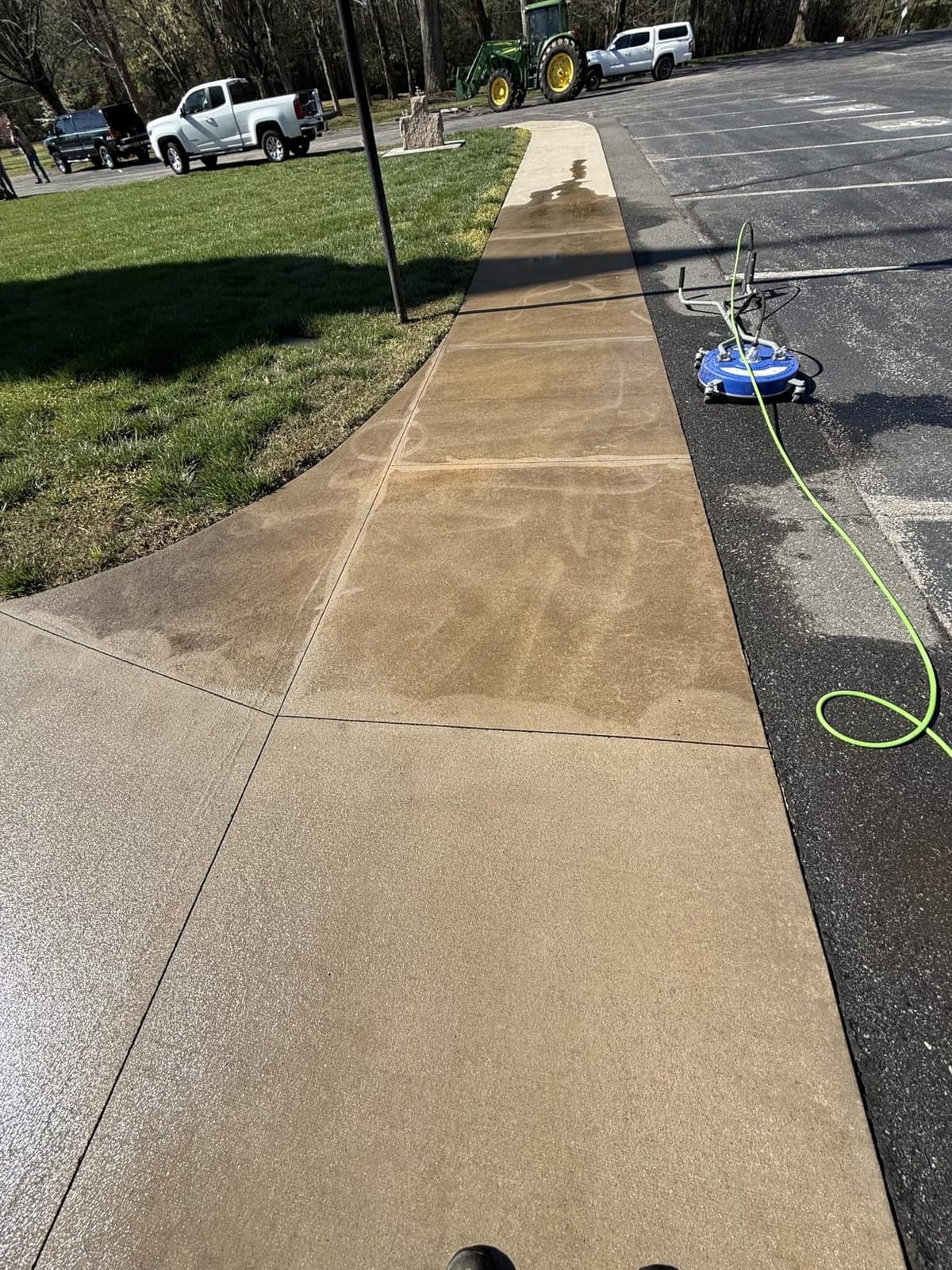 MEKOH 20” Heavy-Duty Pressure Washer Surface Cleaner with Wheels, 4500PSI customer photo 2
