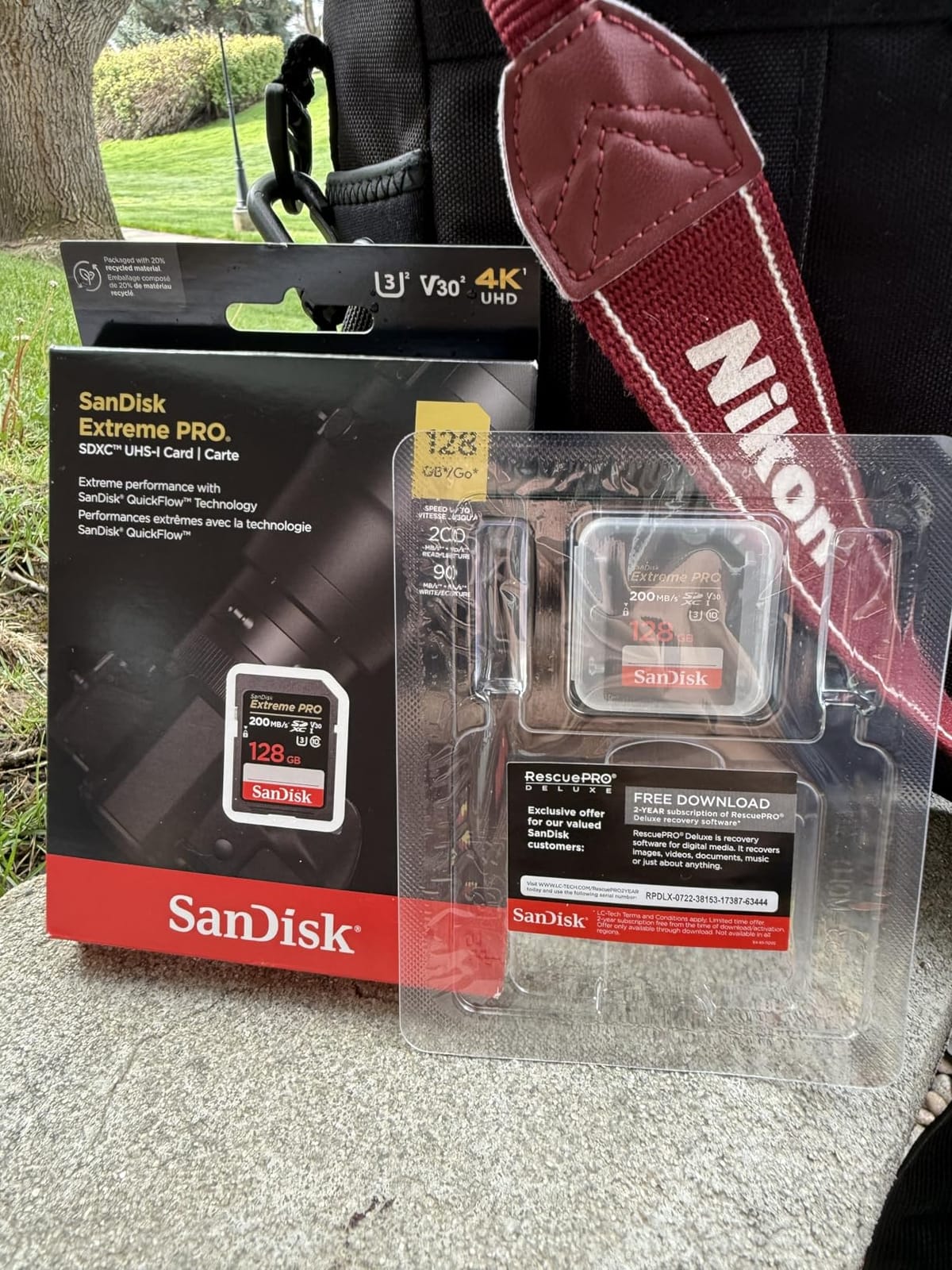 SANDISK 64GB Extreme PRO SDXC UHS-I Memory Card - C10, U3, V30, 4K UHD, SD Card - SDSDXXU-064G-GN4IN | UHS-I, V30, U3, Class 10, 4K video customer photo 1