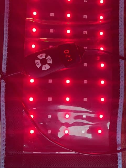 feangli Red Light Belt with 3-in-1 Chips LEDs 850nm 660nm(Corded) customer photo 1