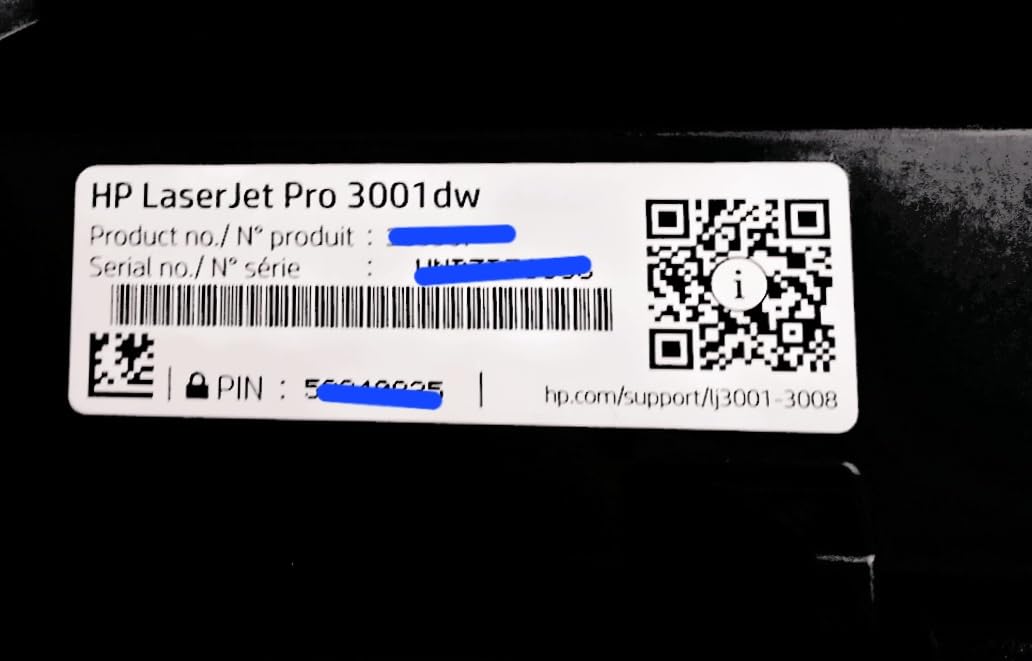 HP Laserjet Pro 3001dw Wireless Black & White Printer, Best-for-Office (3G65OF) customer photo 1