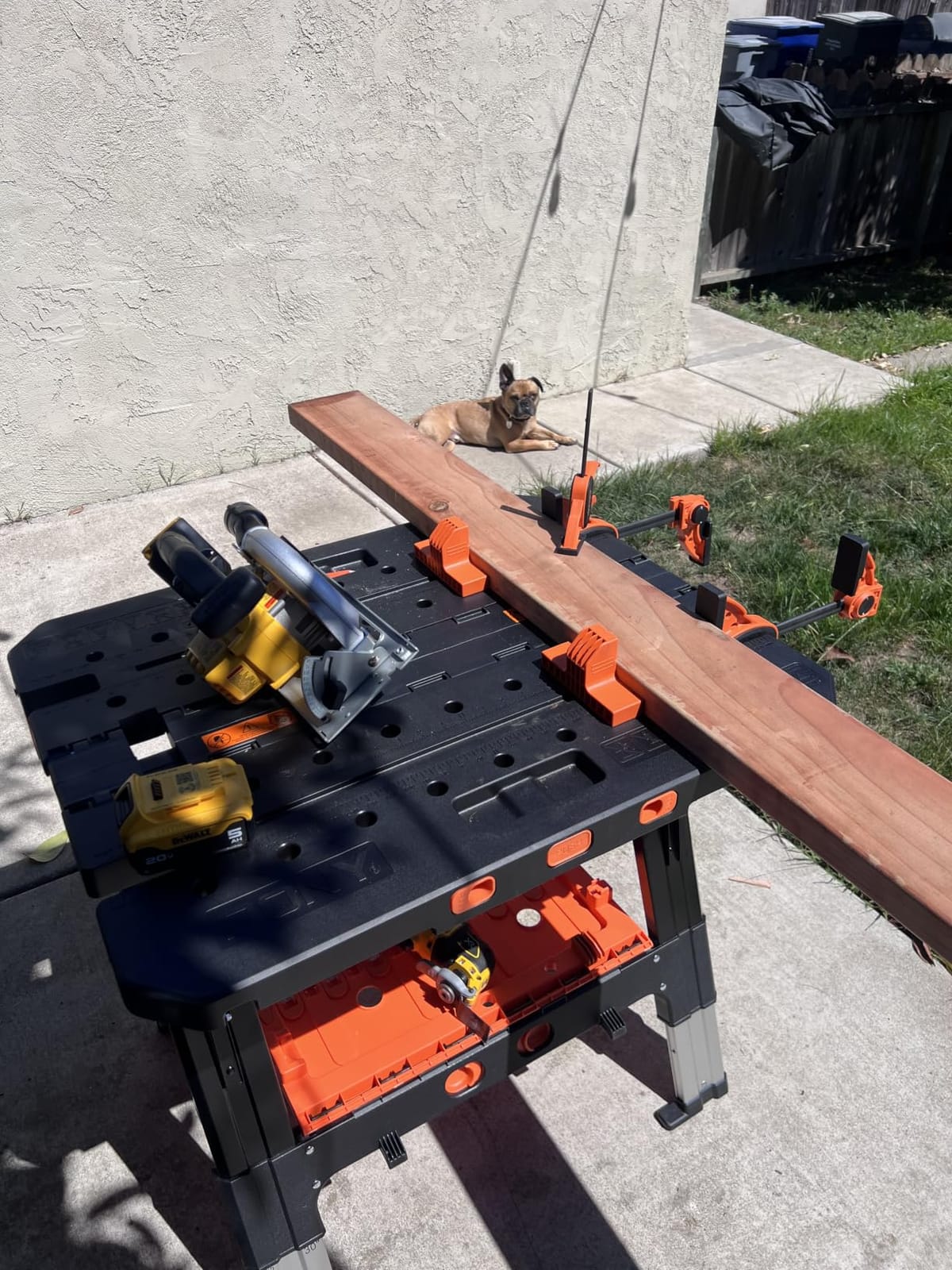 Pony Portable Folding Work Table, Workbench & Sawhorse customer photo 2