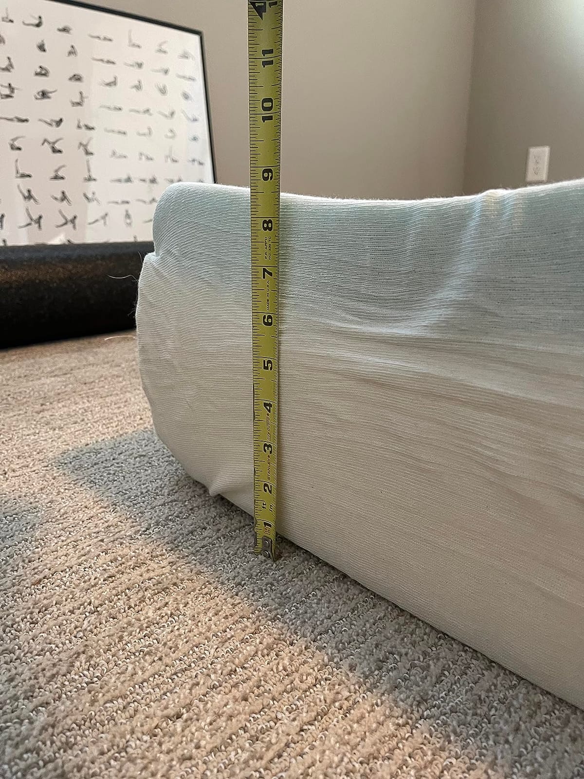 FDW | 10 Inch Queen Mattress | Medium Firm | Gel Memory Foam | White customer photo 1