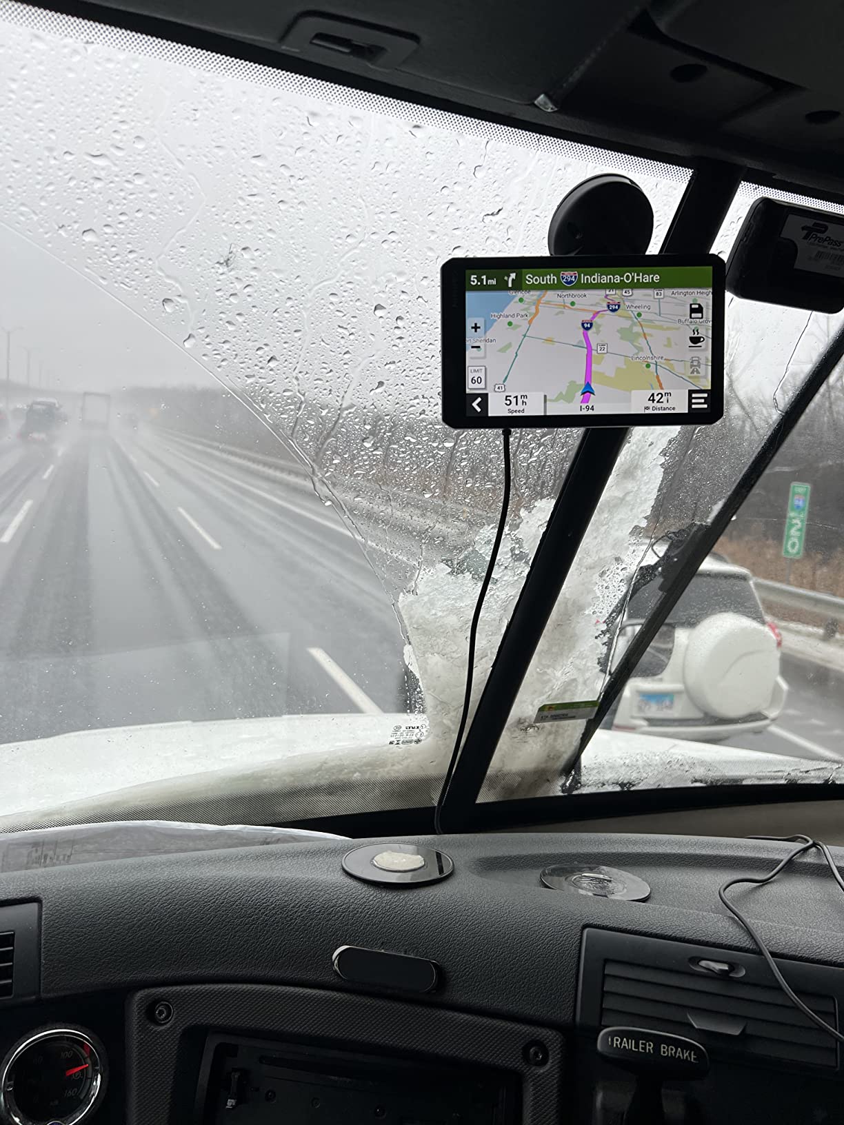 Garmin d?zlCam™ OTR710, 7” GPS Truck Navigator & Built-in Dash Cam customer photo 1
