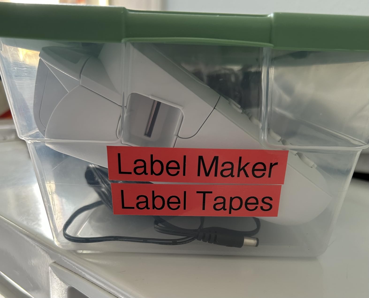 P-Touch PT-D410 Home / Office Advanced Label Maker | Connect via USB to Create and Print on TZe Label Tapes up to ~3/4 inch, White customer photo 2
