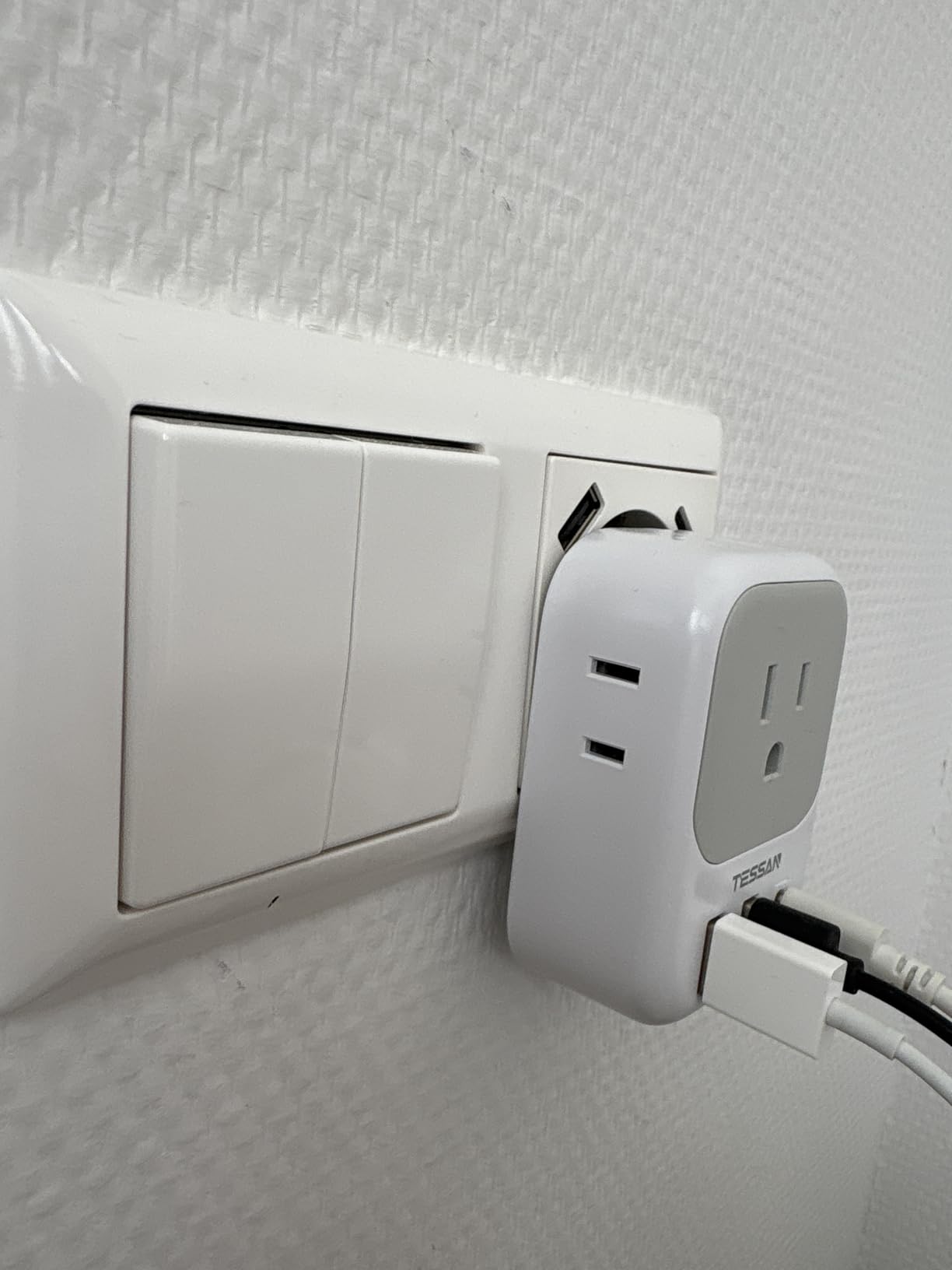 TESSAN European Travel Plug Adapter 2 Pack, Type C Plug customer photo 1
