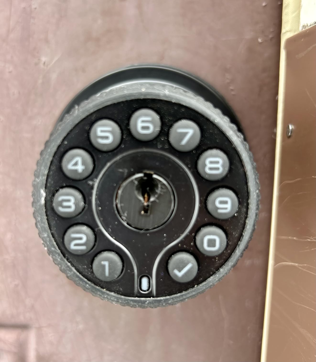iulock Keypad & Key Smart Door Lock, 50 User Codes, Waterproof, Auto Lock - Matte Black customer photo 1