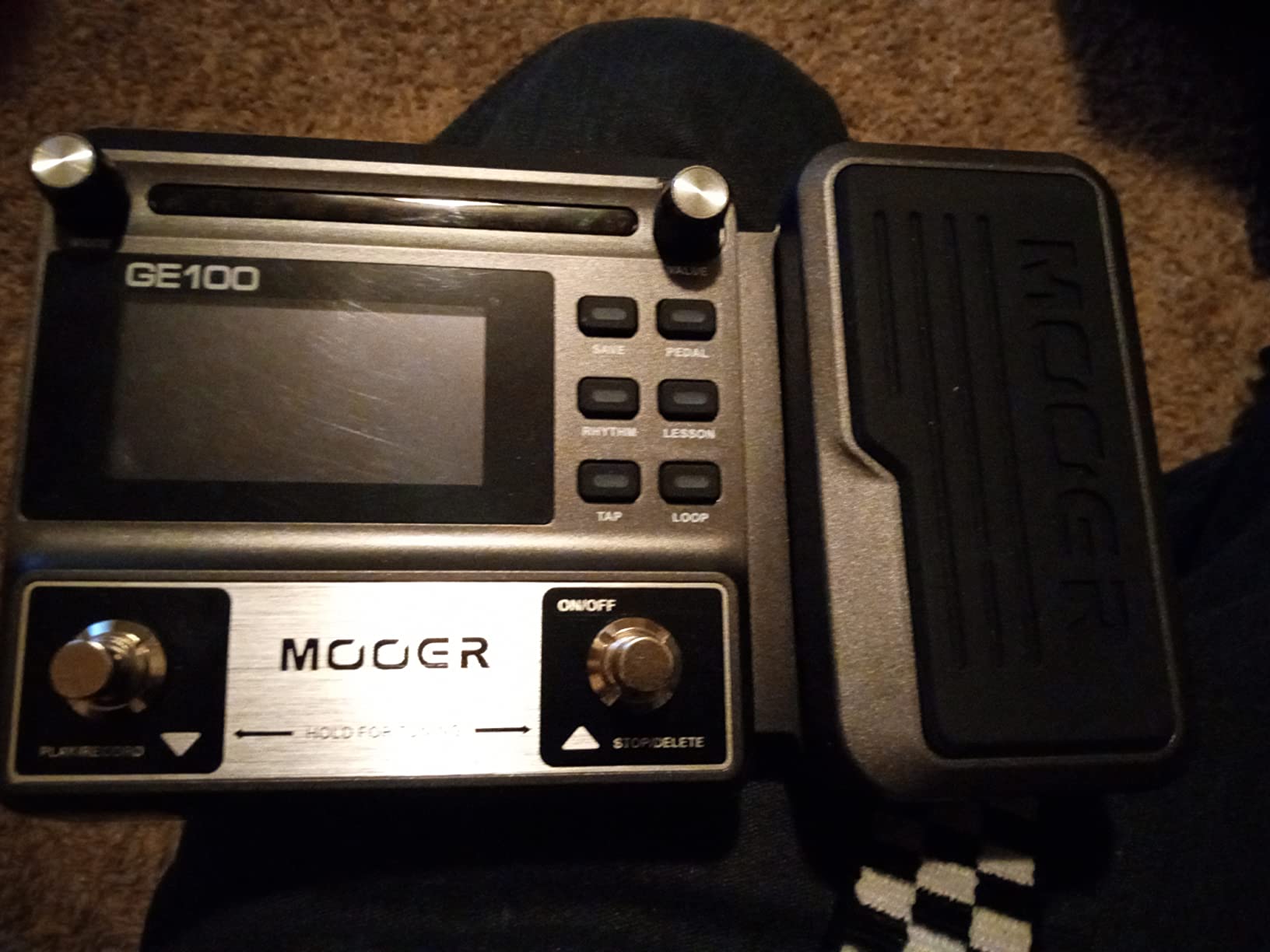 MOOER GE100 Multi-Effects Guitar Pedal 80 Presets, 66 Effects customer photo 2