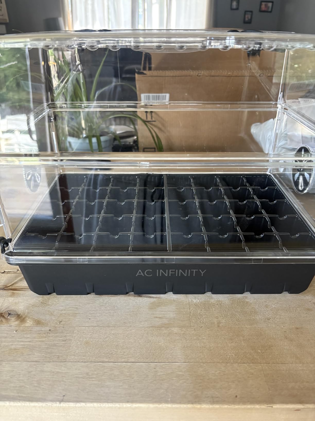 AC Infinity Humidity Dome 5x8, Heavy-Duty 3mm Seed Starter Propagation Kit customer photo 2