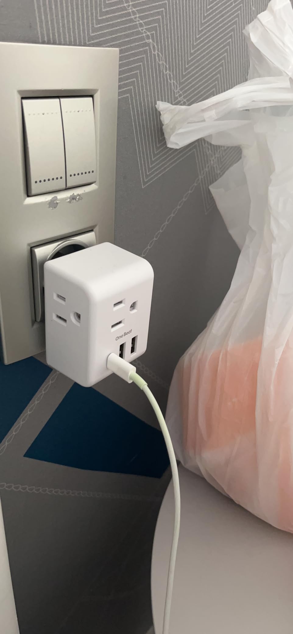 2 Pack European Travel Plug Adapter, Type C Plug Adapter Travel Essentials customer photo 1