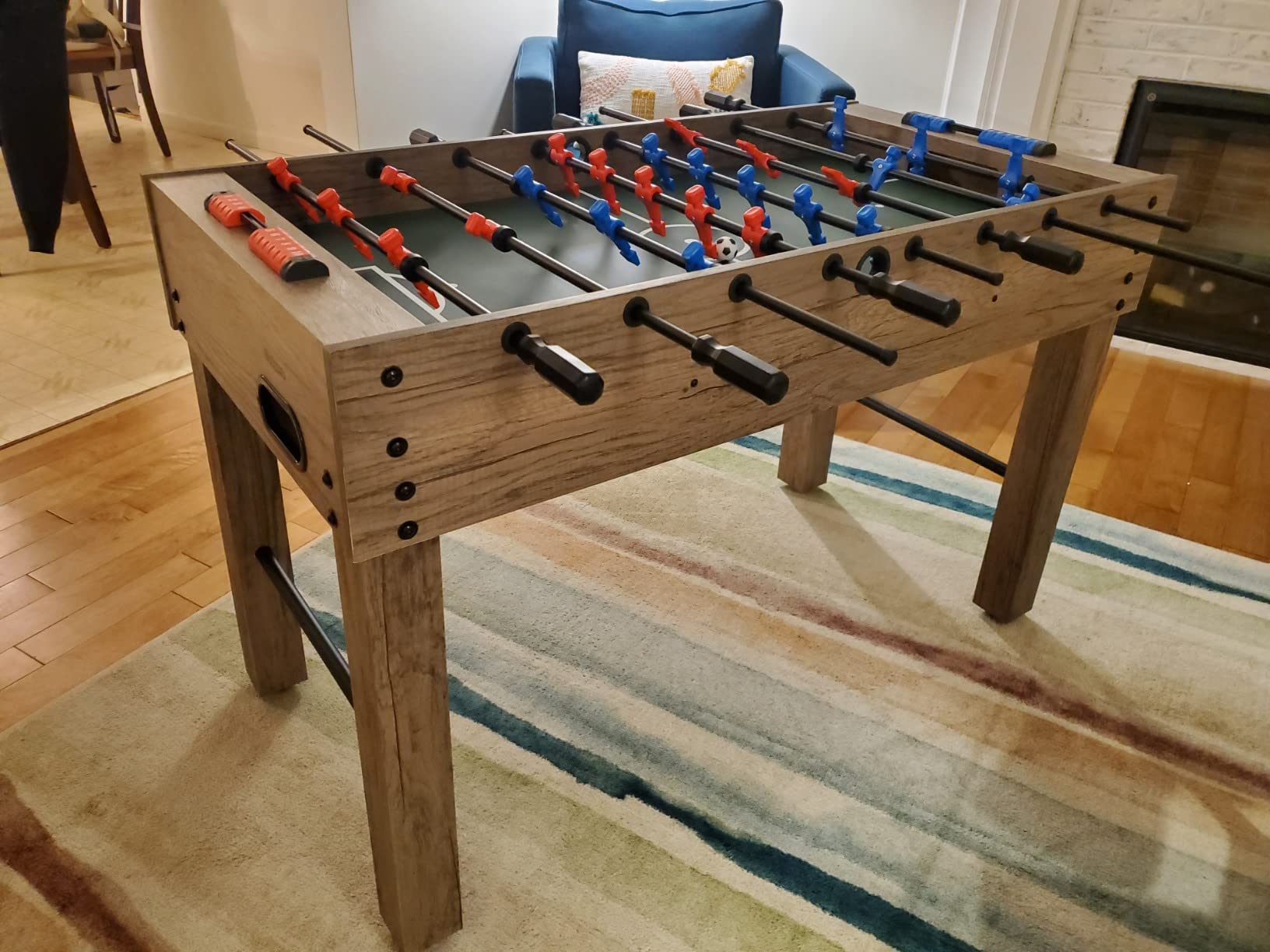GoSports 48 Inch Foosball Table for Home, Office or Game Room – Choose Color customer photo 1
