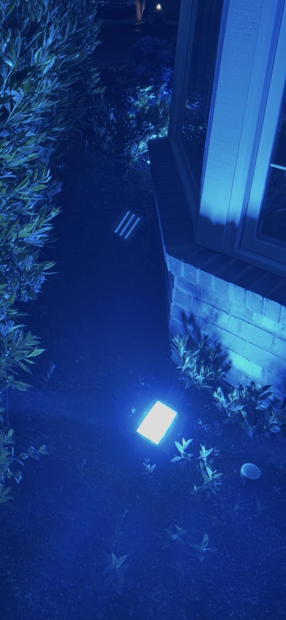 LED Flood Light Outdoor 800W Equivalent 8000LM Smart RGB Landscape Lighting customer photo 1