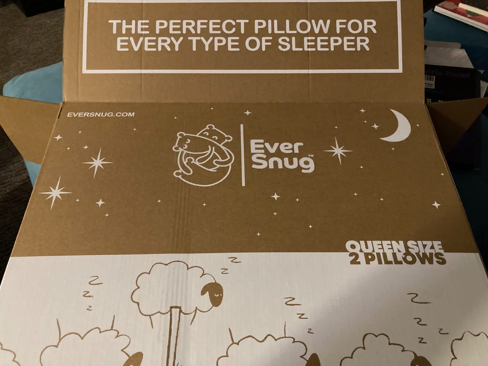 EverSnug Adjustable Layer Luxury Set of 2 Pillows for Side, Front & Back Sleepers, Cooling Hotel Pillows with 3 Layers, Down Alternative Pillow (Standard/Queen) customer photo 2