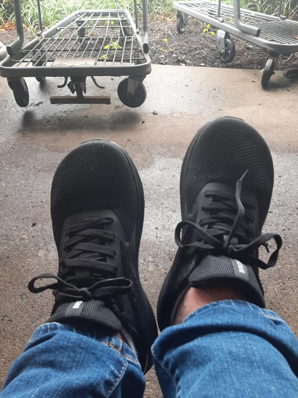 BRONAX Men's Wide Toe Box Supportive Road Running Shoes S71 customer photo 2