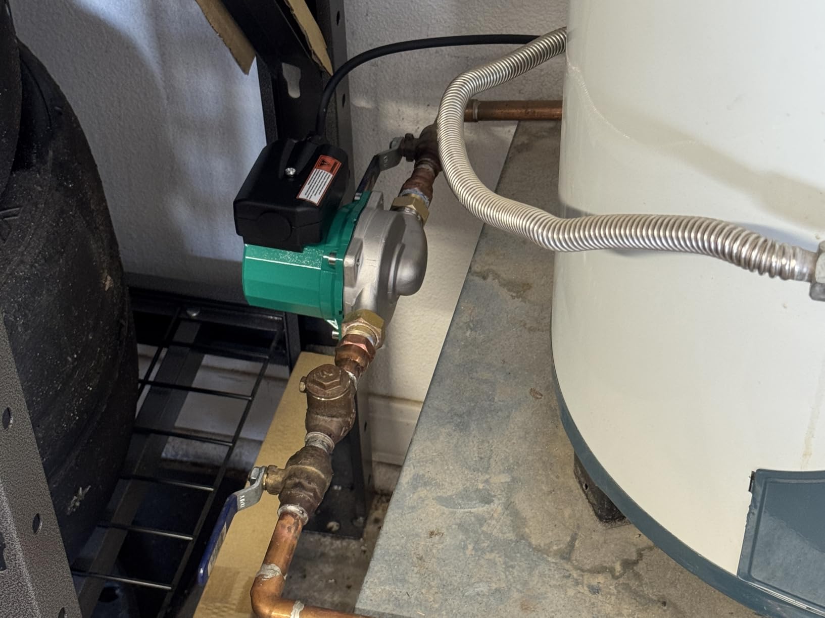 Hot Water Recirculating Pump 93W for Electric Water Heater System customer photo 2