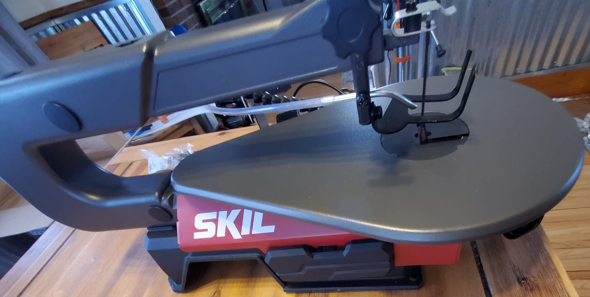 SKIL 1.2 Amp 16 in. Variable Speed Scroll Saw with LED Work Light for Woodworking - SS9503-00 customer photo 1
