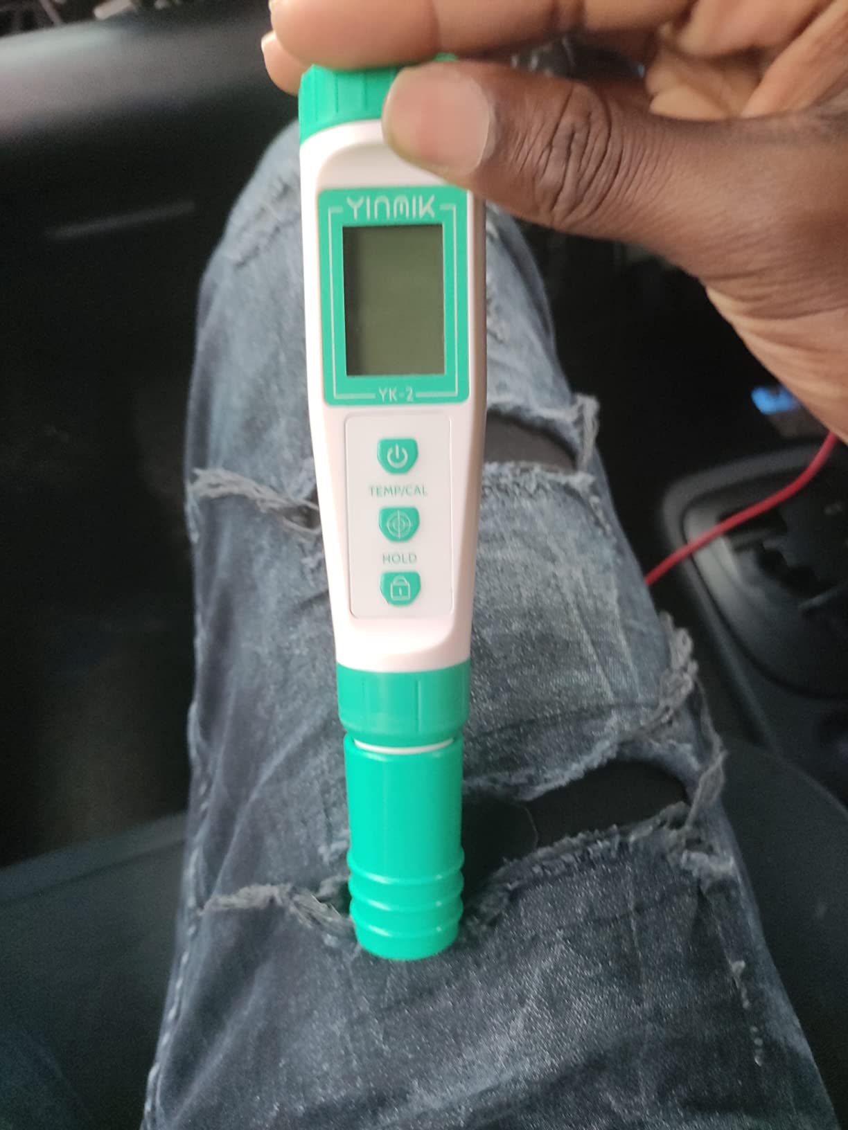 YINMIK Digital pH Meter with Extra Replaceable Probe, Pocket pH Tester for Hydroponics, Accurate Water Tester for Swimming Pool Hot Tub Aquariums Home Wine Brewing customer photo 2