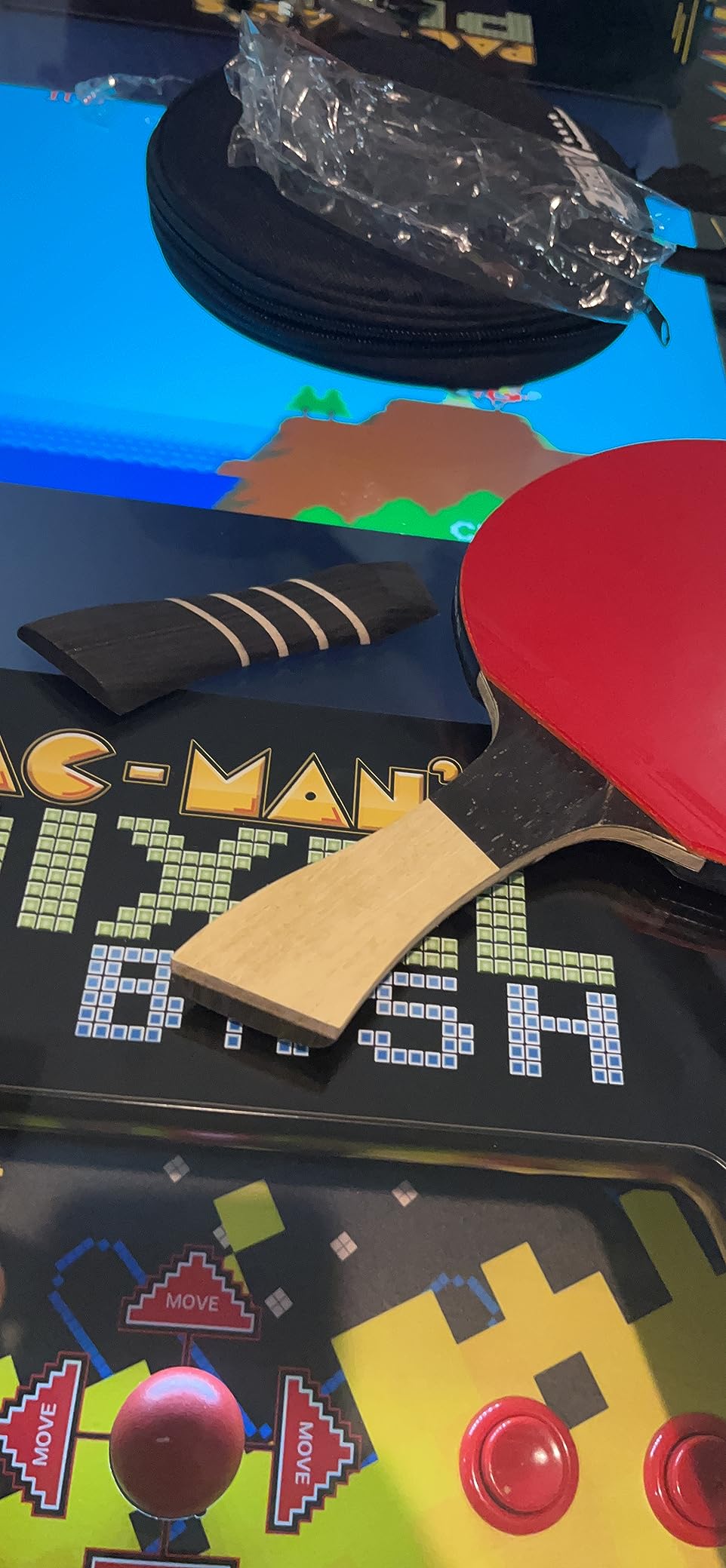 The Peace Maker ALC - Professional Ping Pong Paddle - Carbon Fiber Table Tennis Racket Producing Maximum Spin & Control for All Levels - Hard Carry Case & Ergonomic Handle. customer photo 1